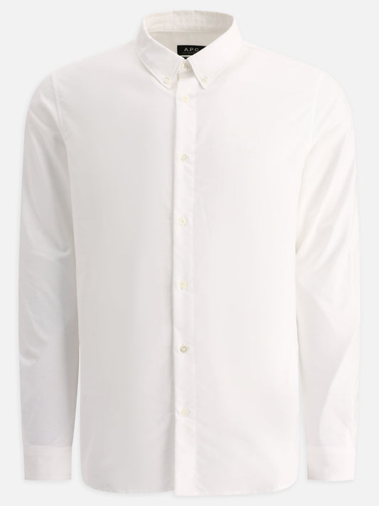 A.P.C. Camicia "Greg" 13992396_M White 1