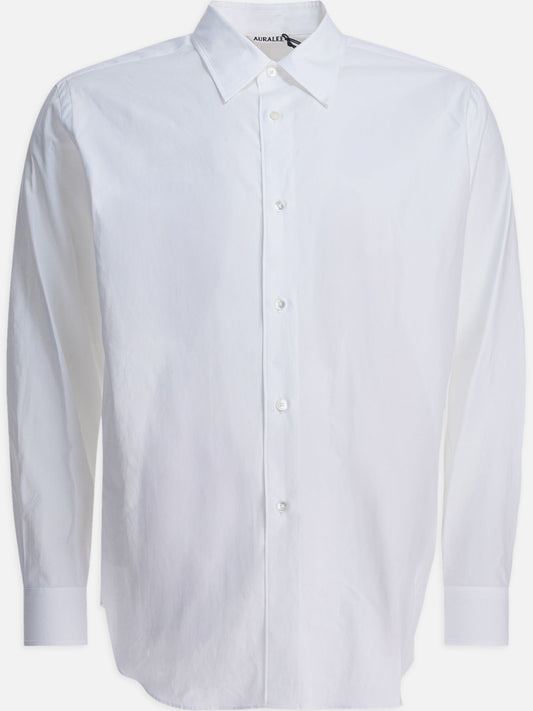 Camicie formali Solid colour  Bianco - Auralee Uomo | VIETTI Online Store 

