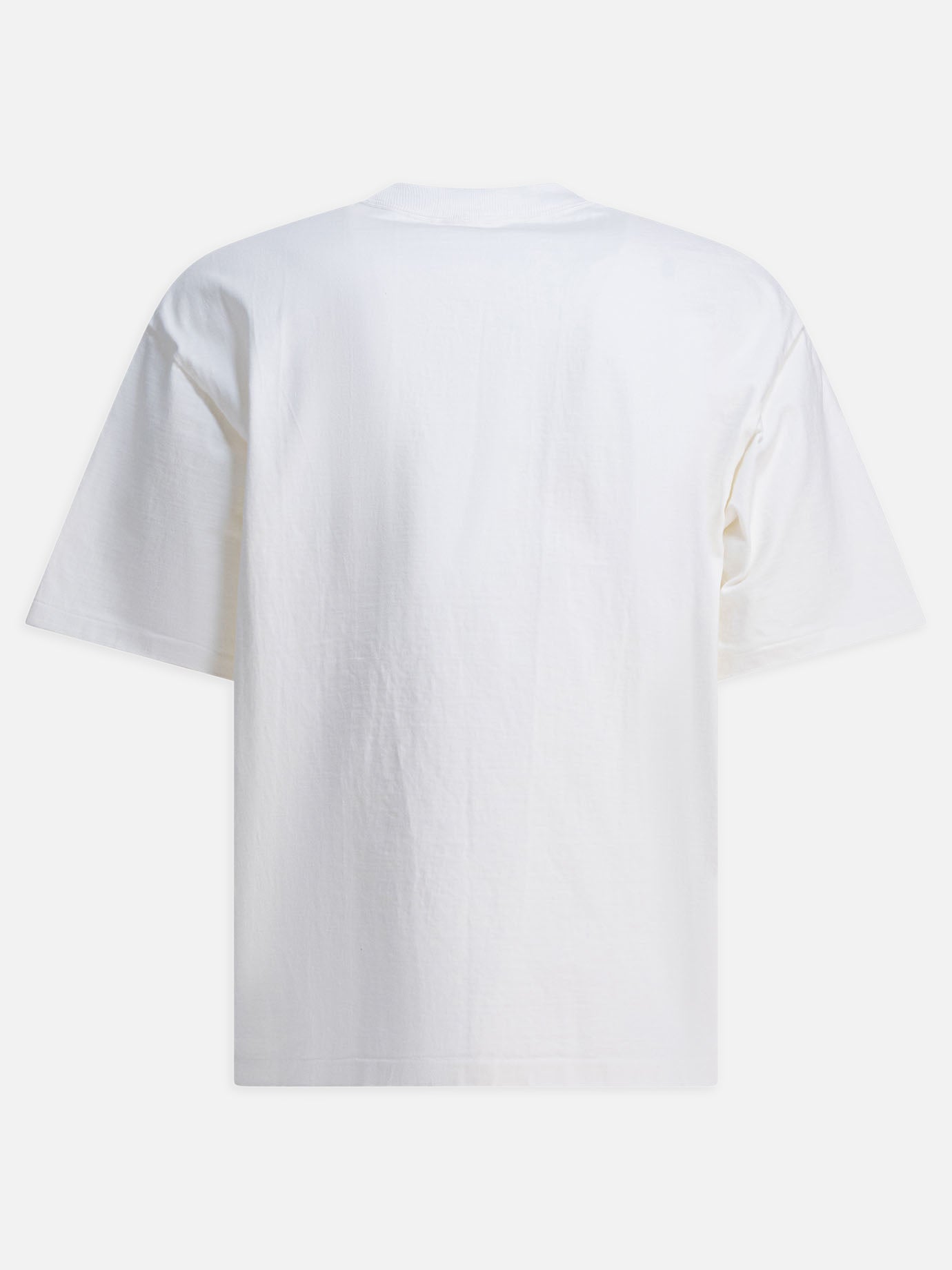 T-shirt girocollo Solid colour  Bianco - Auralee Uomo | PDP | VIETTI Online Store | thumbnail_2