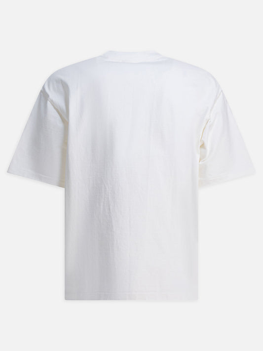 Crewneck t-shirts Solid colour  White - Auralee Men | PLP | VIETTI Online Store | 2
