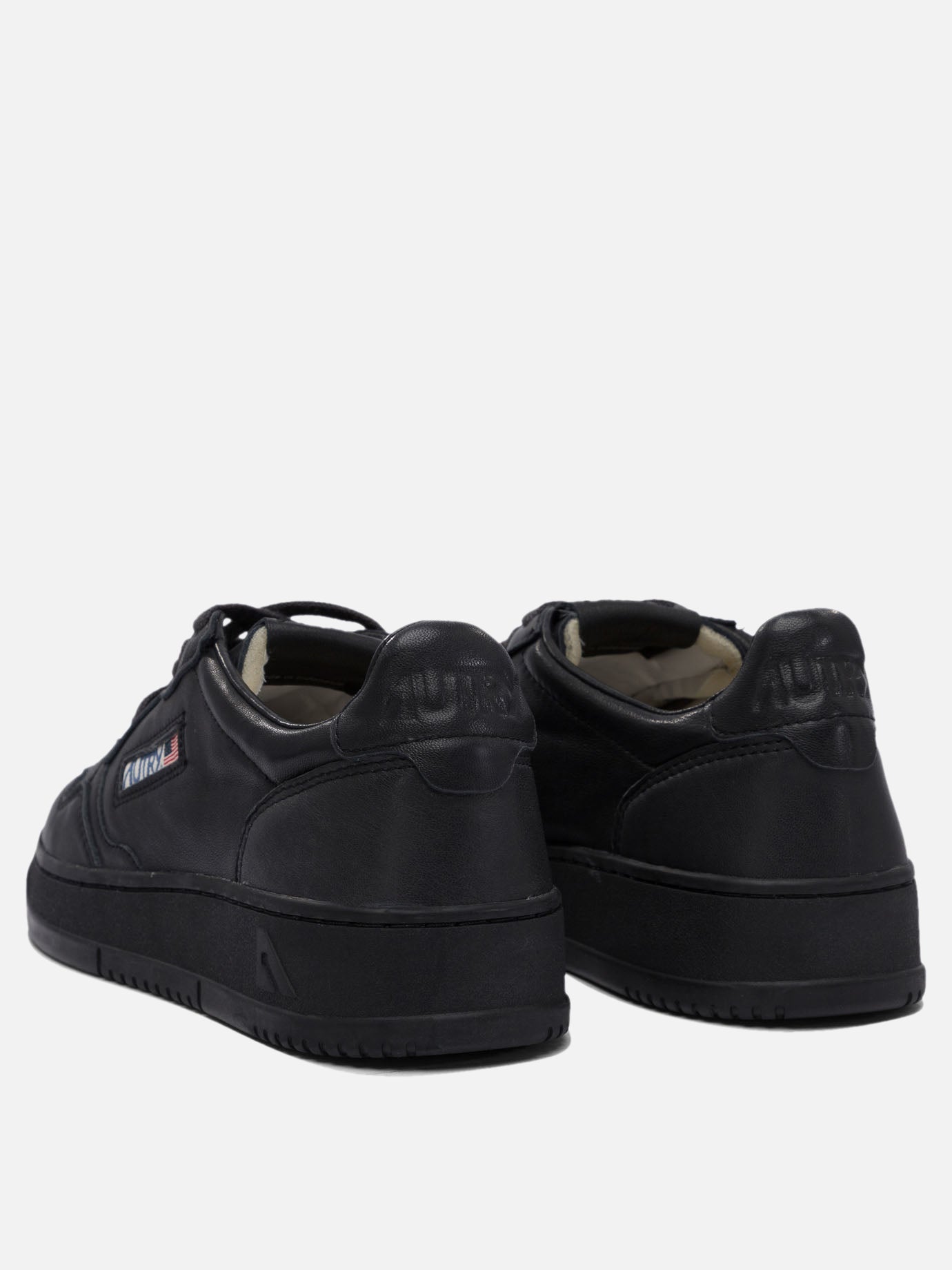 Low top sneakers 100% cow leather - 100% rubber  Black - Autry Men | PDP | VIETTI Online Store | thumbnail_4
