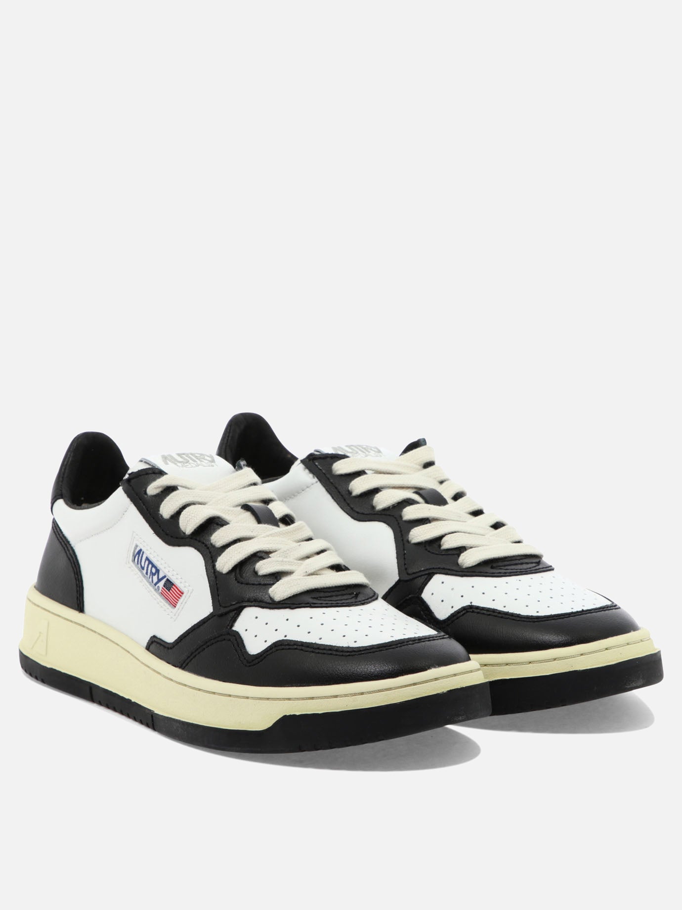 Sneaker basse 100% cow leather - 100% rubber  Nero - Autry Uomo | PDP | VIETTI Online Store | thumbnail_2