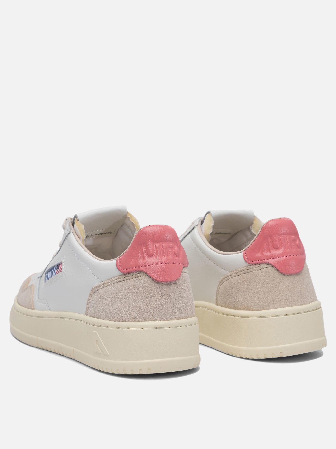Low top sneakers 100% cow leather - 100% rubber  White - Autry Women | PDP | VIETTI Online Store | thumbnail_4