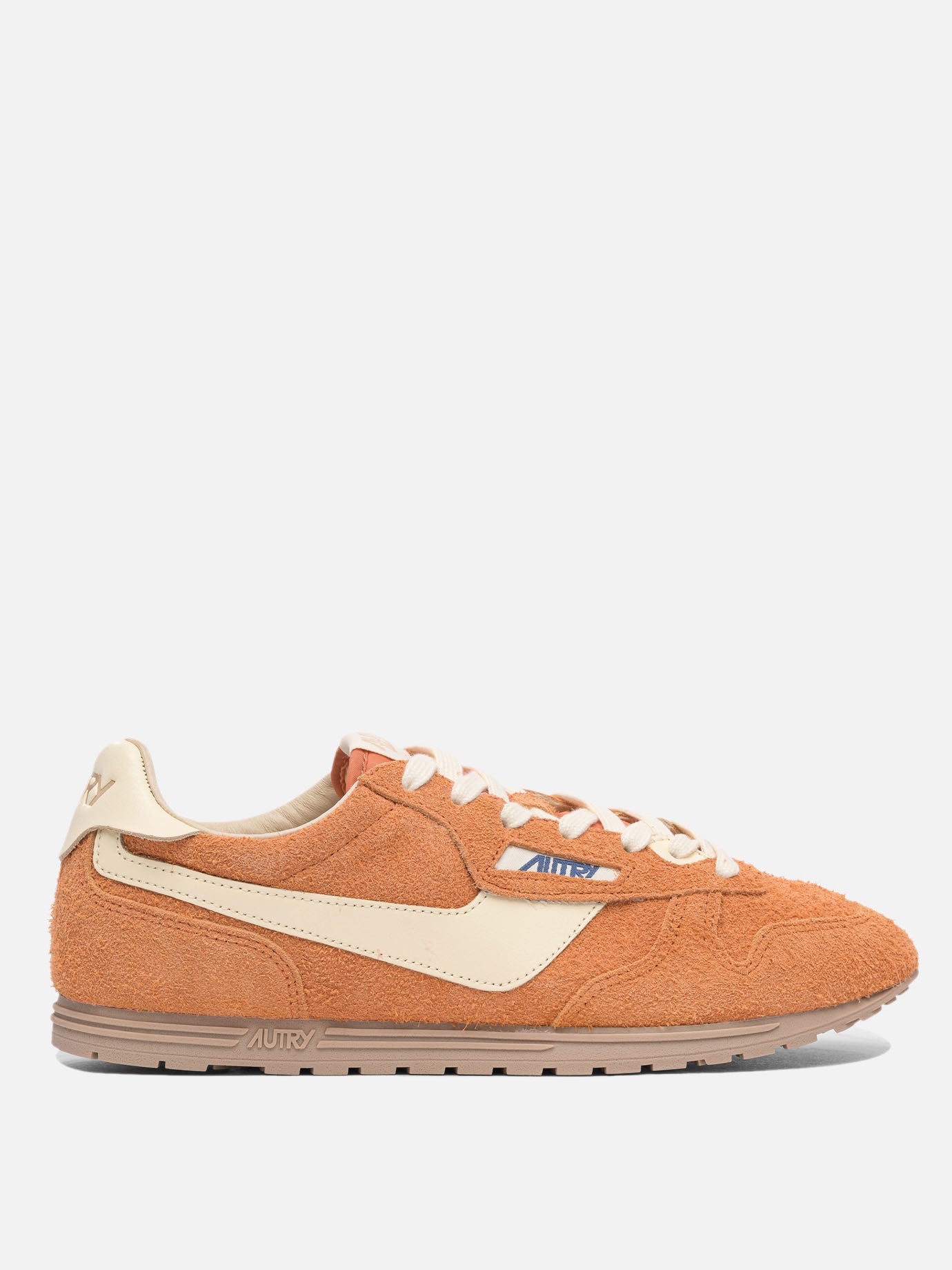 Low top sneakers 90% suede 5% nylon 5% leather - 100% rubber  Orange - Autry Men | PDP | VIETTI Online Store | thumbnail