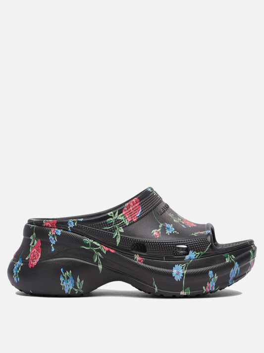 Balenciaga Slide "Pool Crocs™" 11268074_38 Black 1