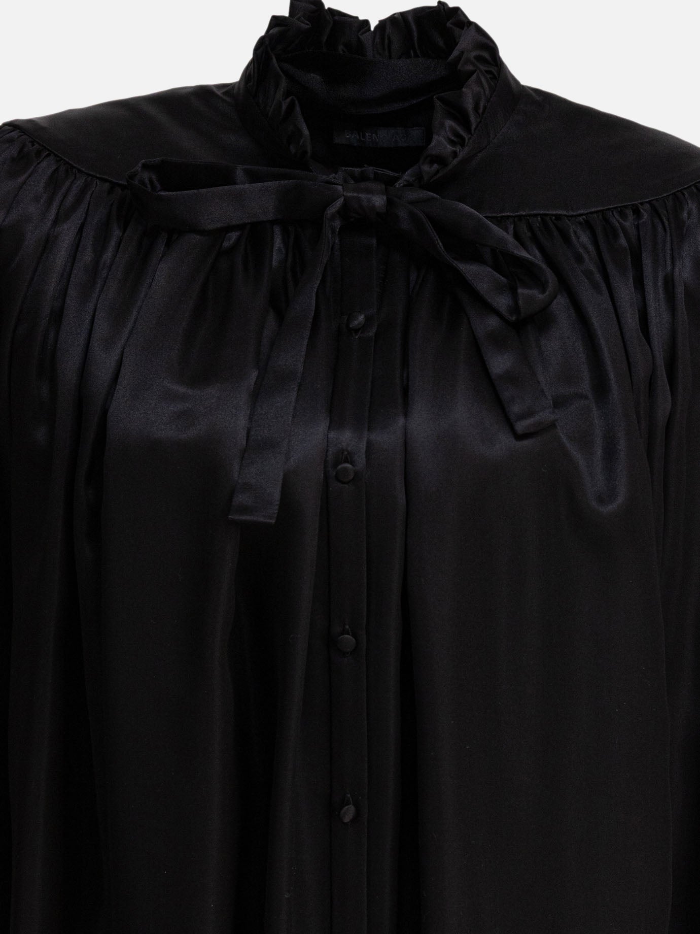 Balenciaga Lace-up blouse 18261834_36 Black thumbnail_3