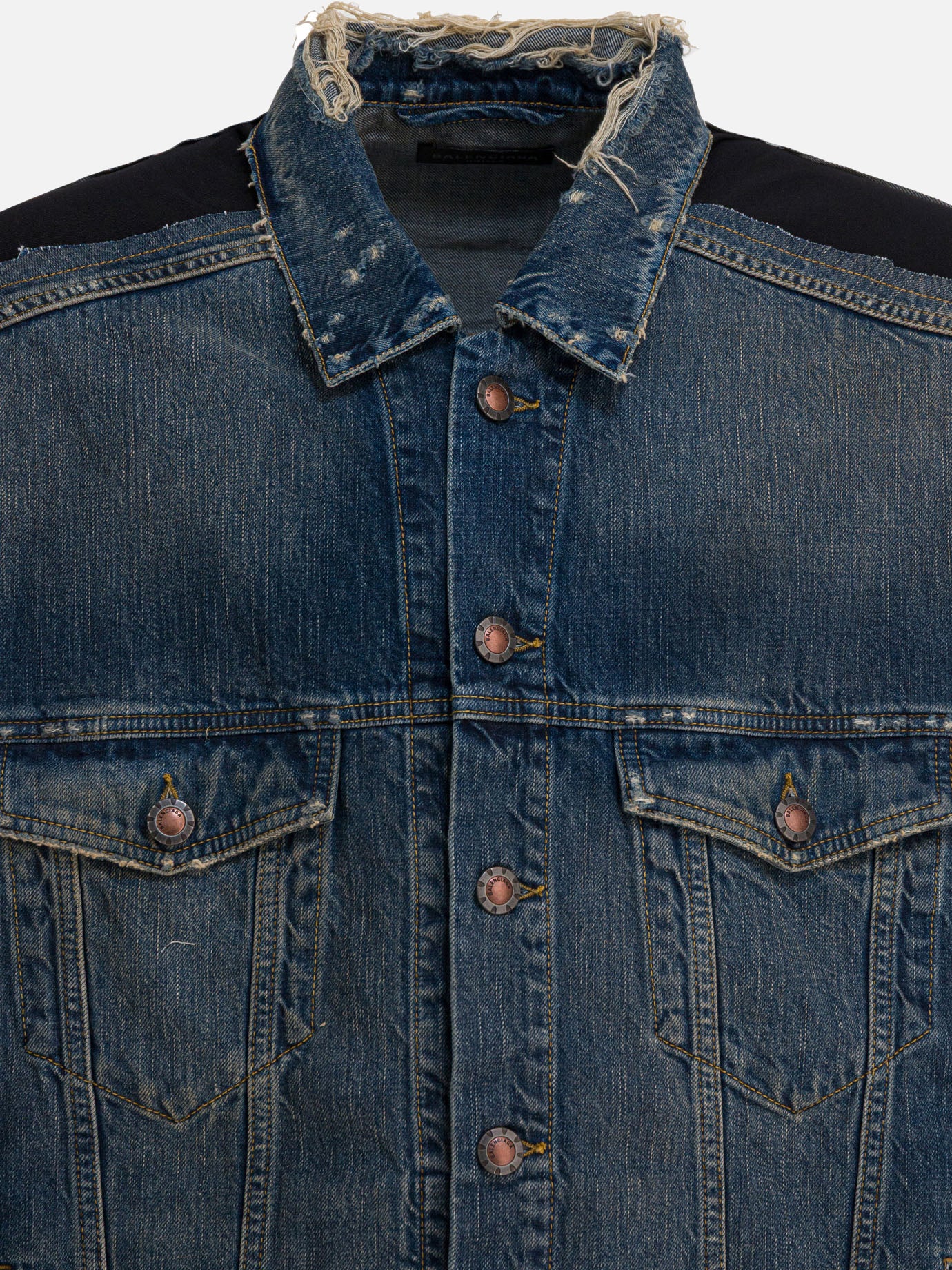 Giacche in denim Denim  Blu - Balenciaga Uomo | PDP | VIETTI Online Store | Zoom-Modal_3
