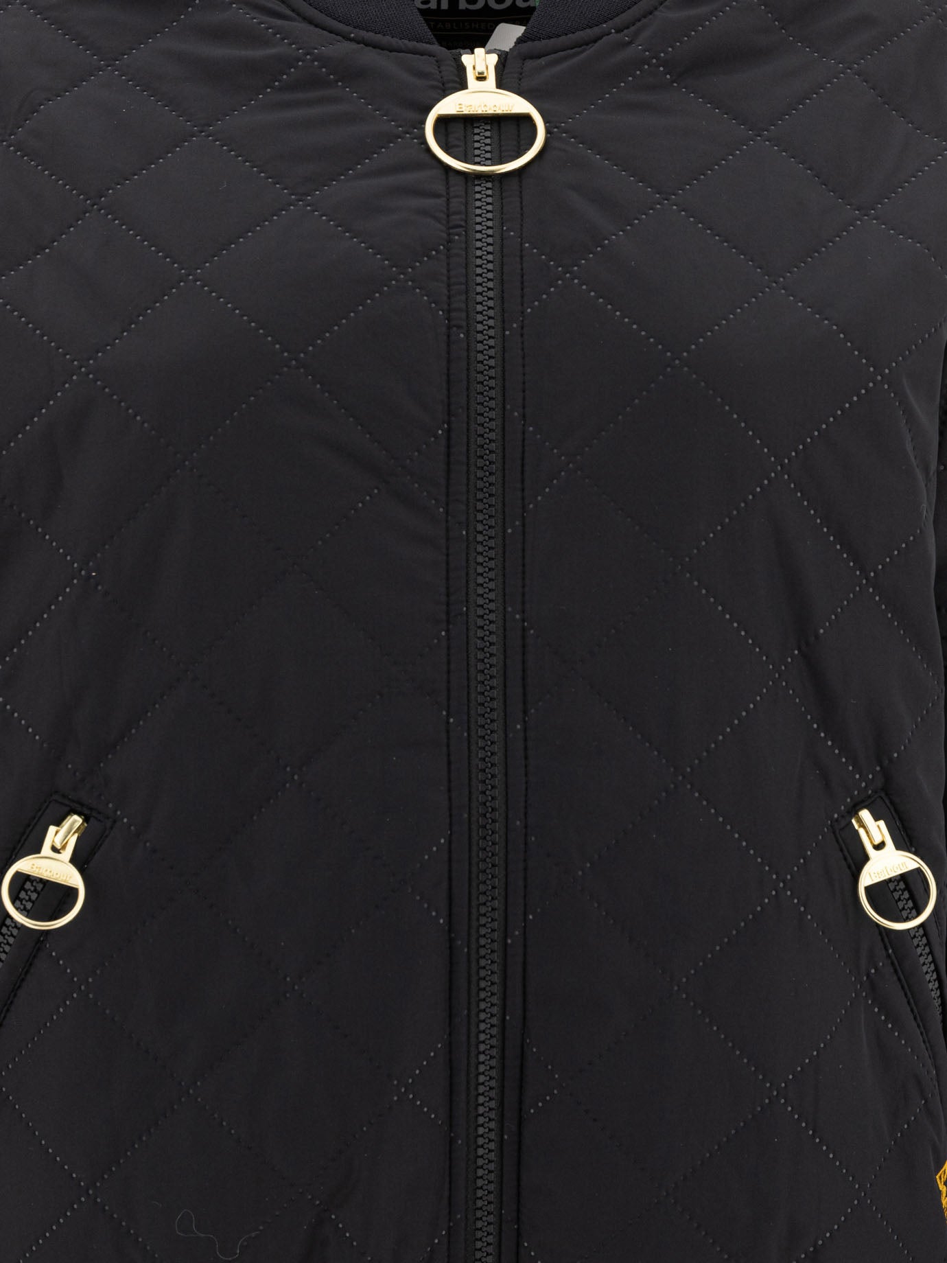 Giacche leggere & Trapuntate Solid colour  Nero - Barbour Donna | PDP | VIETTI Online Store | thumbnail_3