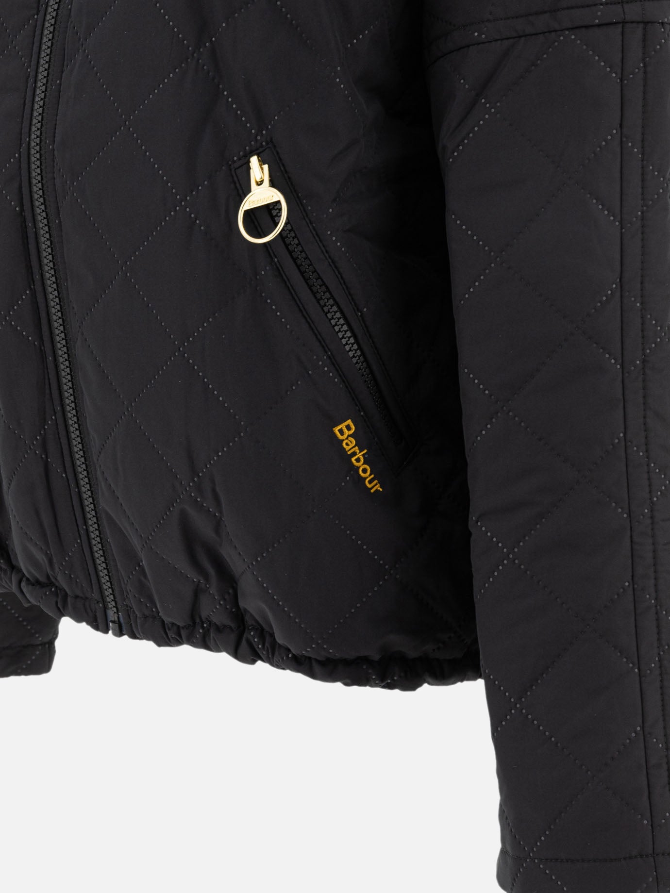 Giacche leggere & Trapuntate Solid colour  Nero - Barbour Donna | PDP | VIETTI Online Store | thumbnail_4