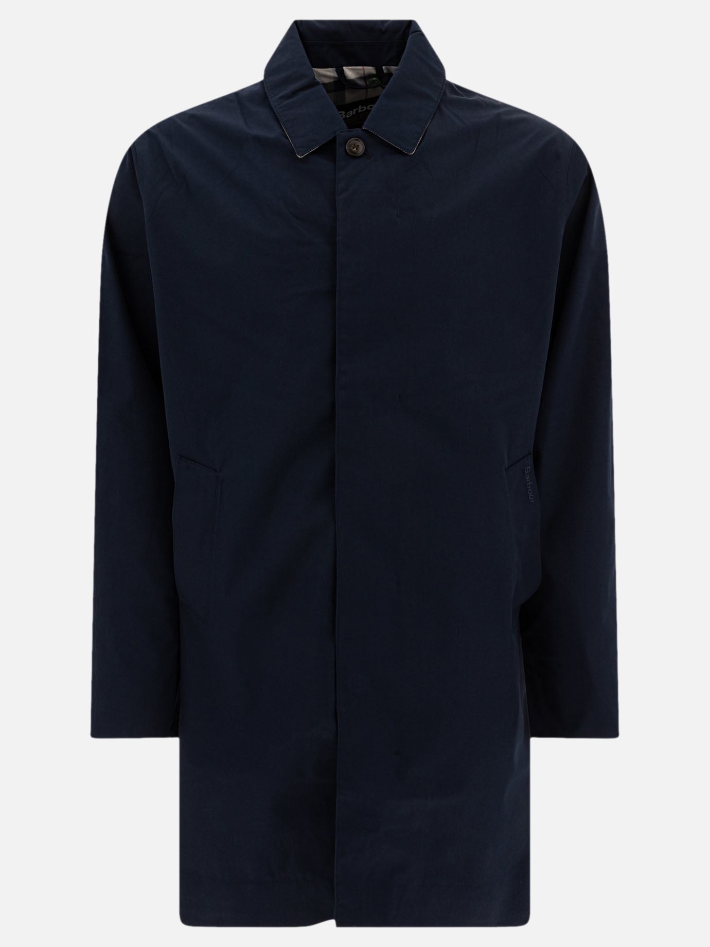 Impermeabili & Trench Solid colour  Blu - Barbour Uomo | PDP | VIETTI Online Store | Zoom-Modal
