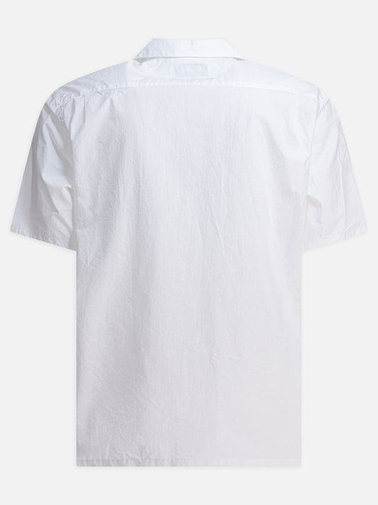 Beams Plus Camicia con colletto camp 19403075_S White 2