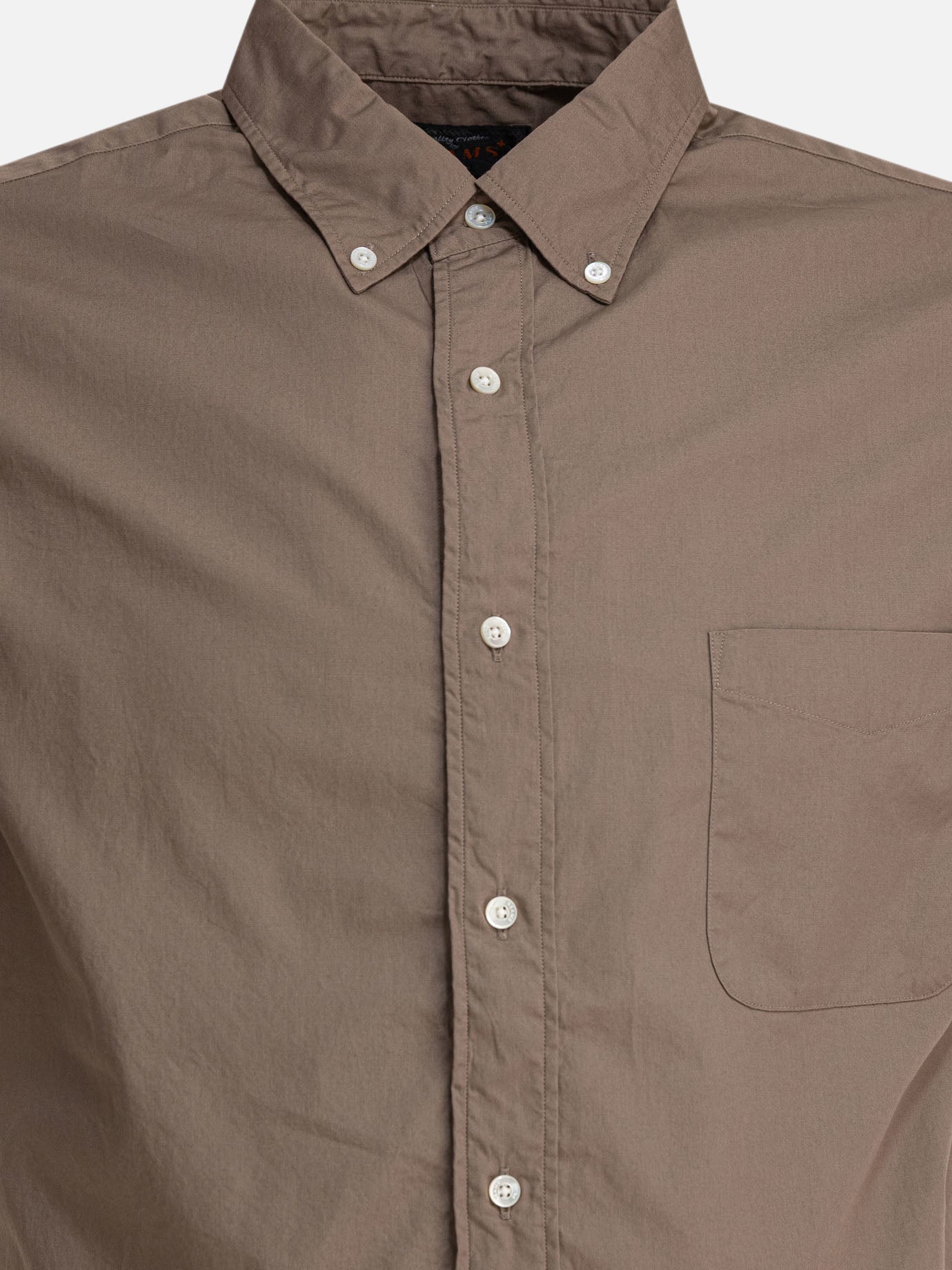 Camicie casual Solid colour  Beige - Beams Plus Uomo | PDP | VIETTI Online Store | Zoom-Modal_3
