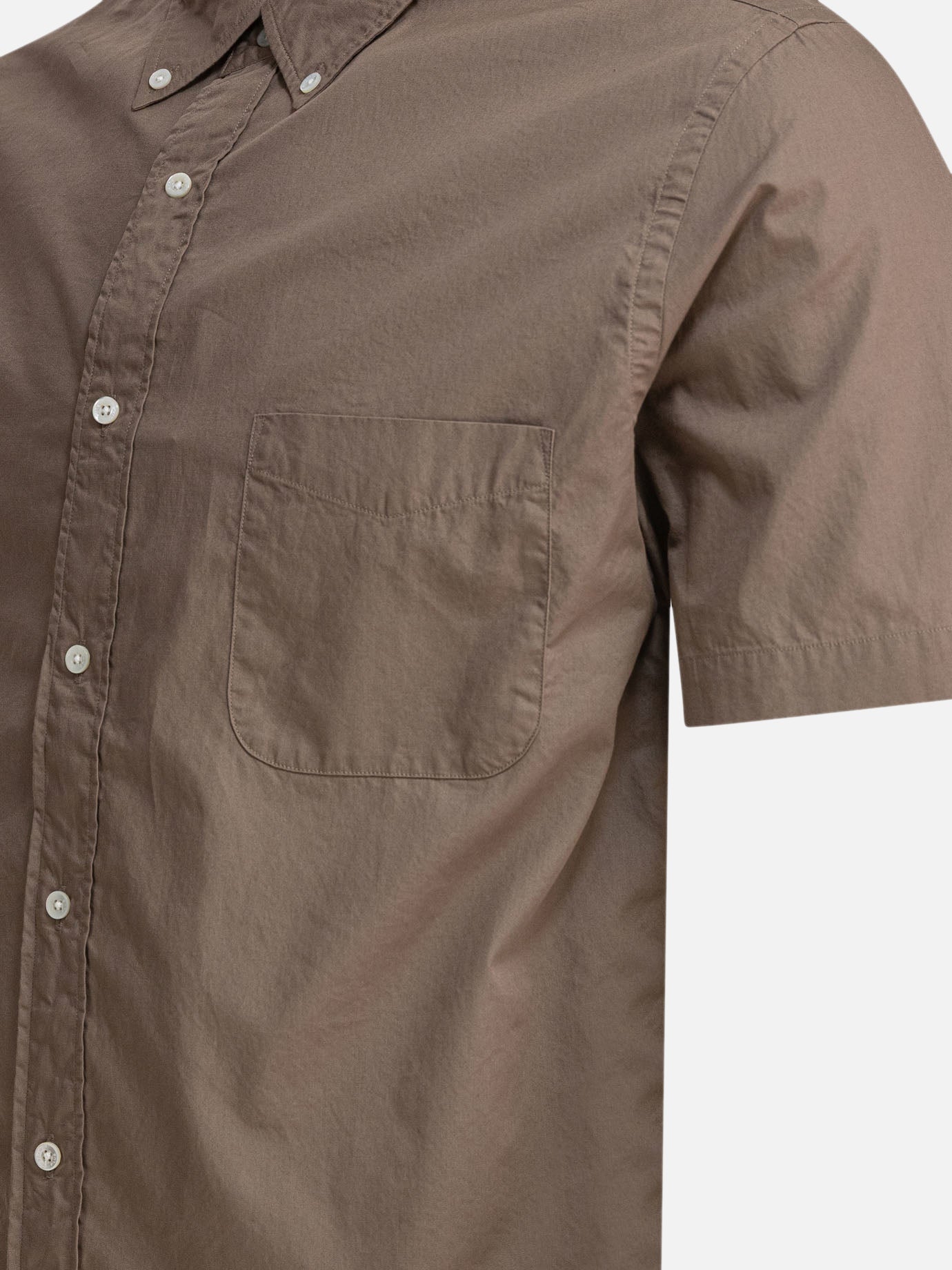 Camicie casual Solid colour  Beige - Beams Plus Uomo | PDP | VIETTI Online Store | thumbnail_4