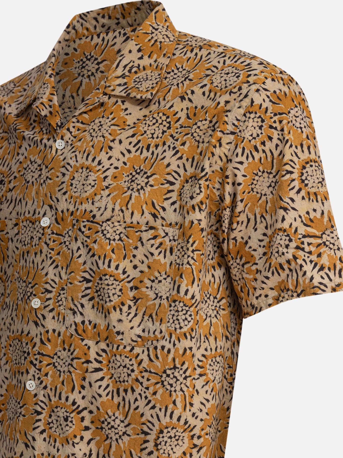 Casual shirts Floral  Yellow - Beams Plus Men | PDP | VIETTI Online Store | Zoom-Modal_4
