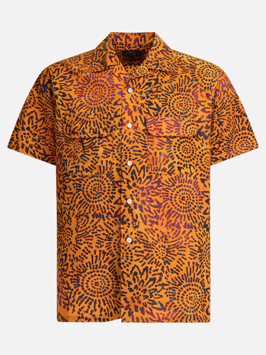 Casual shirts Print  Orange - Beams Plus Men | PLP | VIETTI Online Store 

