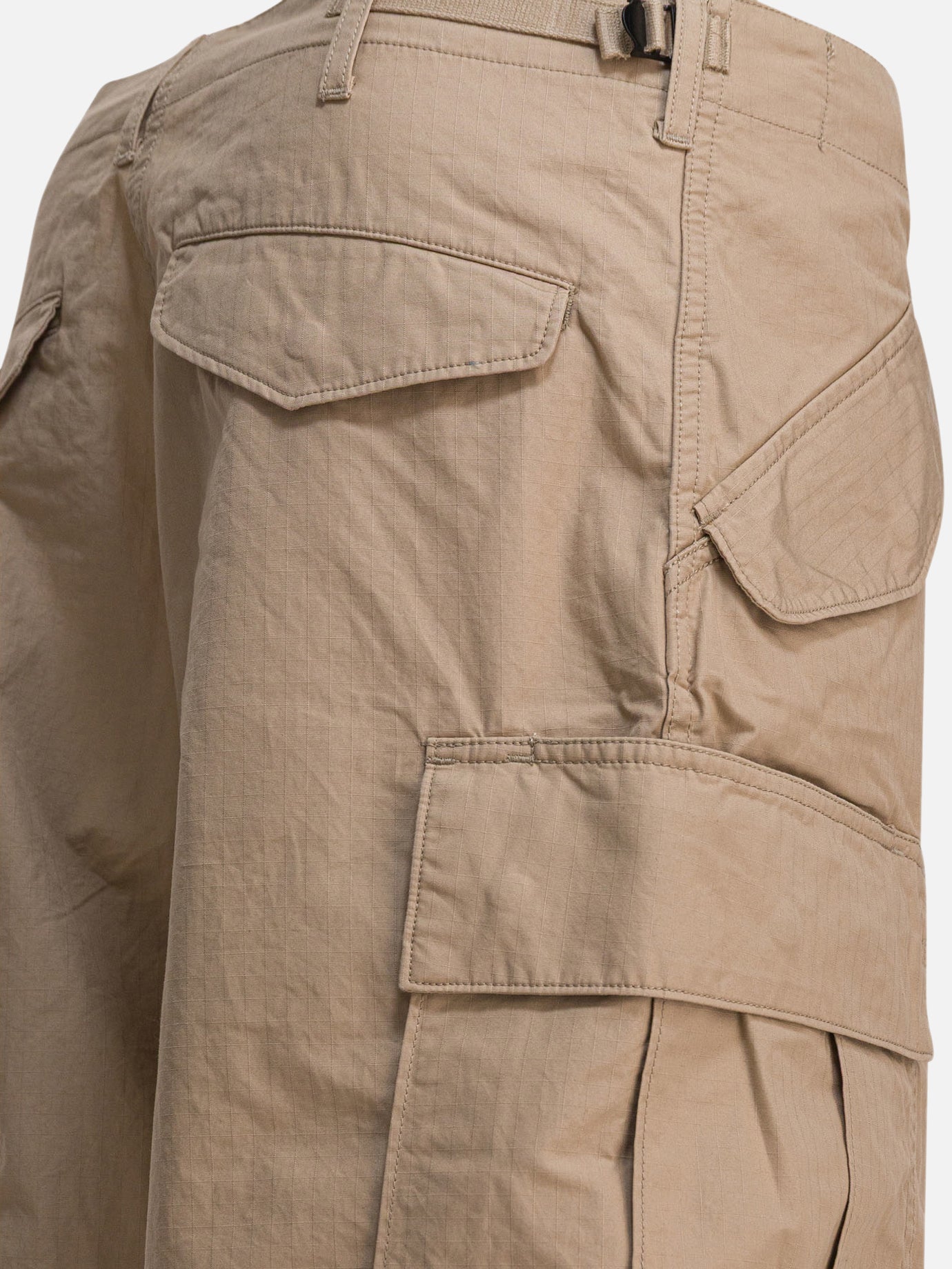 Short cargo Solid colour  Beige - Beams Plus Uomo | PDP | VIETTI Online Store | Zoom-Modal_4
