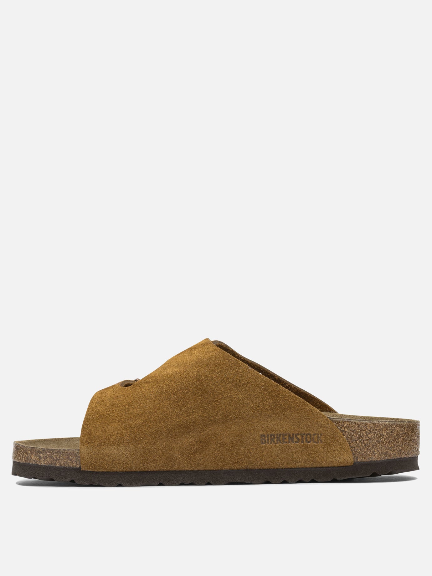 Slides 100% suede - 100% EVA  Marrone - Birkenstock Uomo | PDP | VIETTI Online Store | thumbnail_3