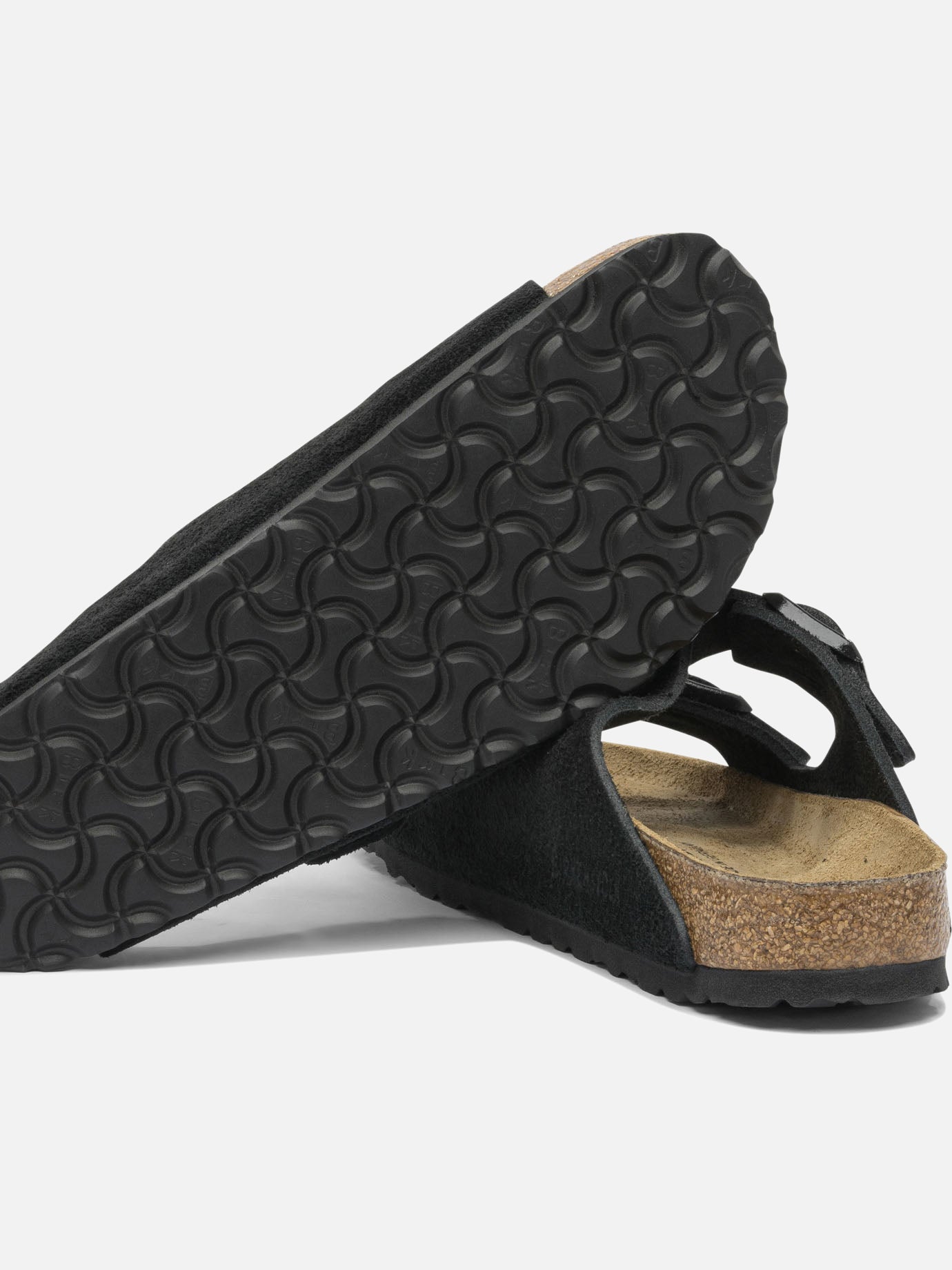 Slides 100% suede - 100% EVA  Nero - Birkenstock Uomo | PDP | VIETTI Online Store | thumbnail_5