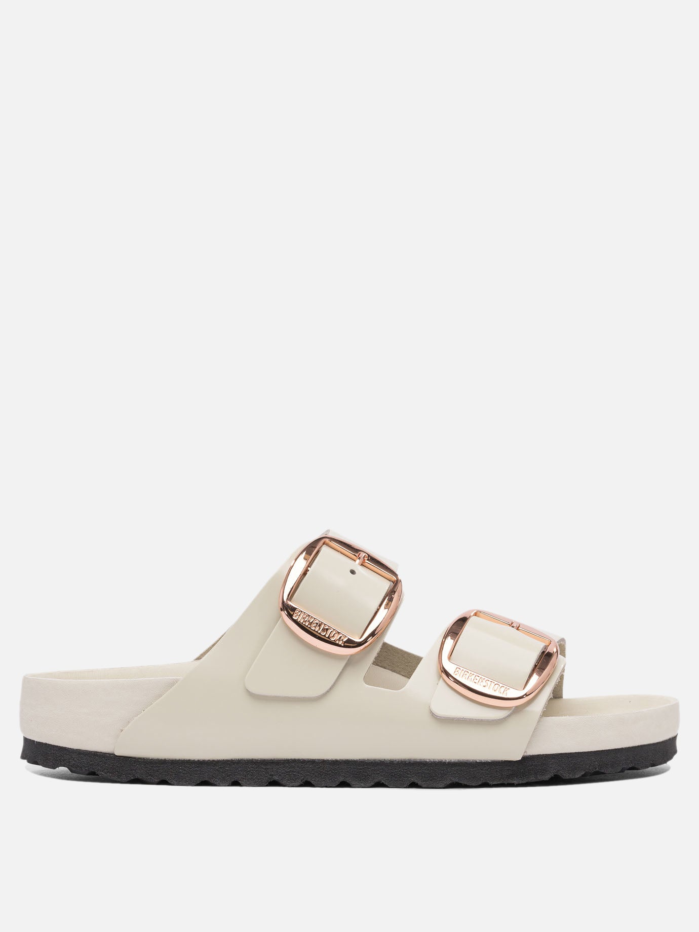 Flat sandals 100% leather - 100% eva  Beige - Birkenstock Women | PDP | VIETTI Online Store | thumbnail