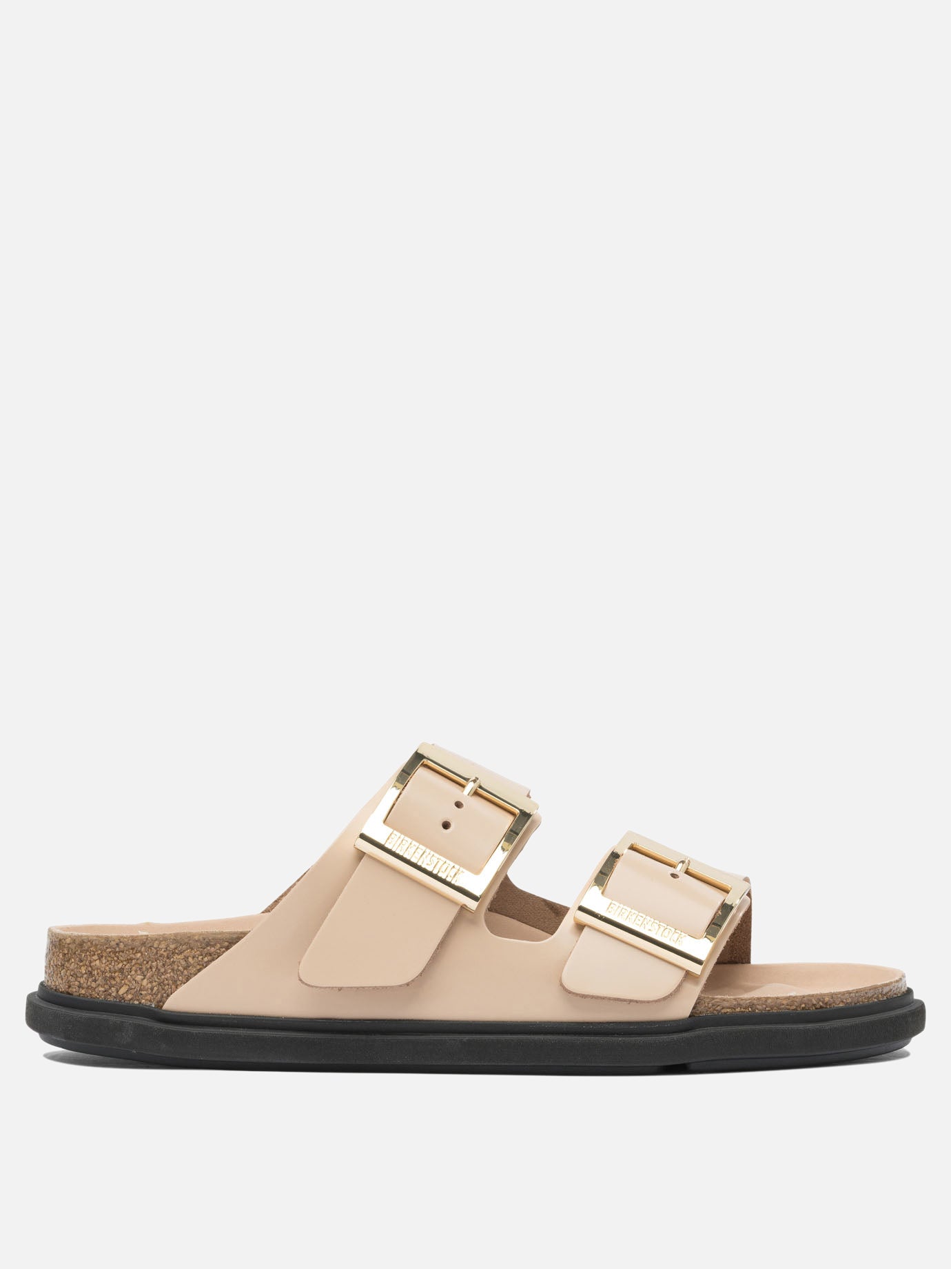 Sandali bassi 100% leather - 100% eva  Beige - Birkenstock Donna | PDP | VIETTI Online Store | Zoom-Modal
