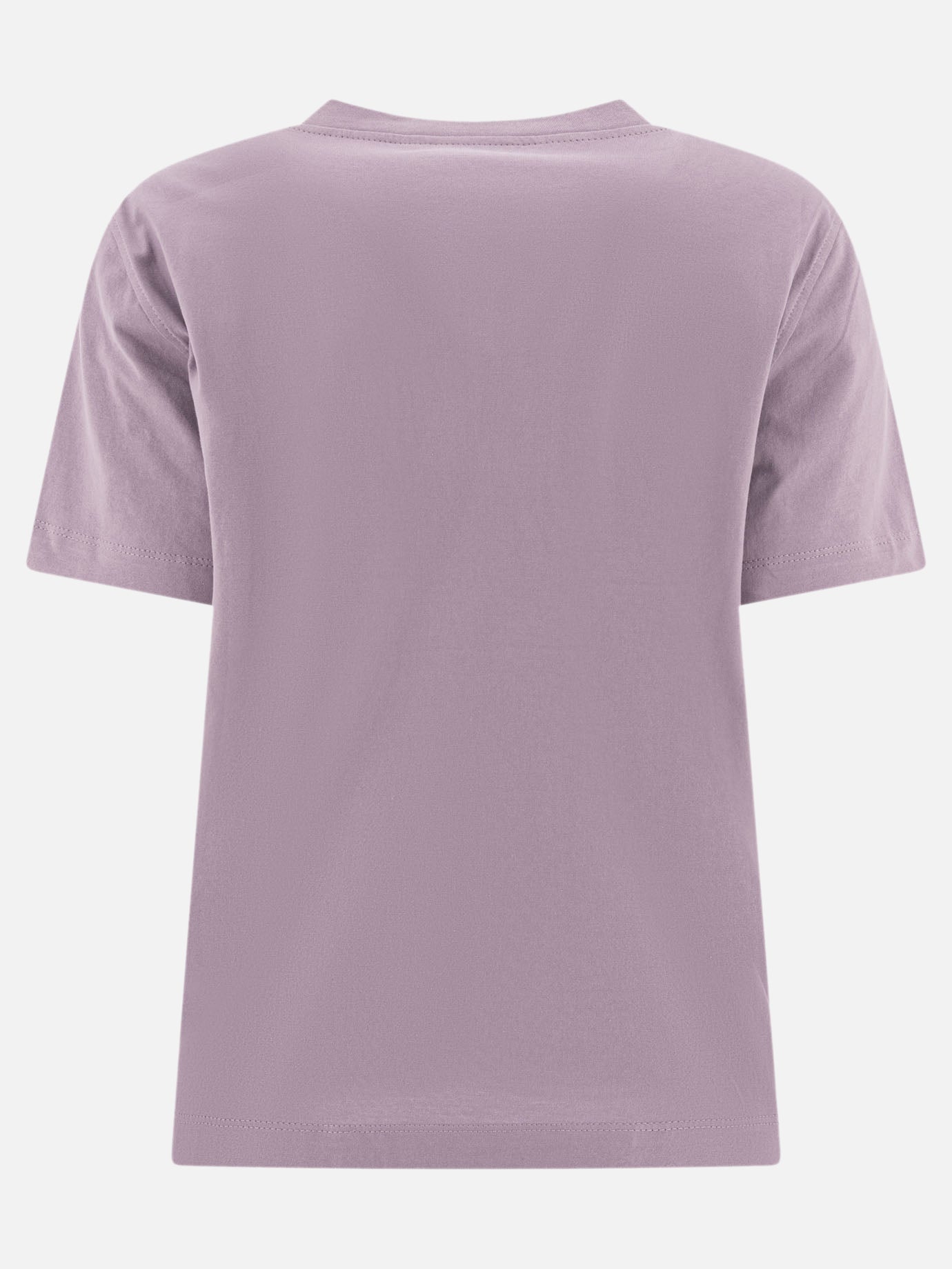 T-shirt girocollo Solid colour  Viola - Brunello Cucinelli Donna | PDP | VIETTI Online Store | thumbnail_2