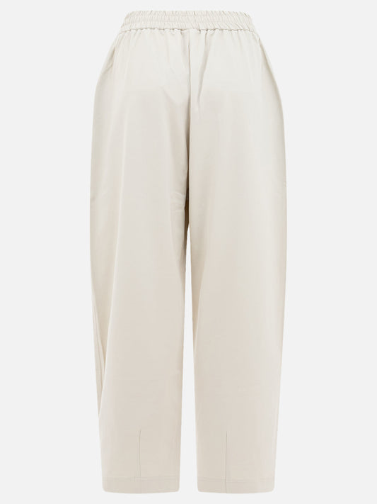 Pantaloni sportivi Solid colour  Bianco - Brunello Cucinelli Donna | PLP | VIETTI Online Store | 2

