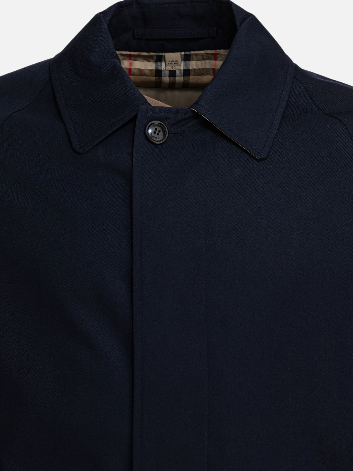 Burberry "Car Coat Heritage Camden" coat Blue