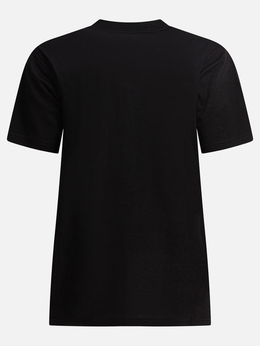 Burberry Crew-neck T-shirt with logo 14763272_XS Black 2