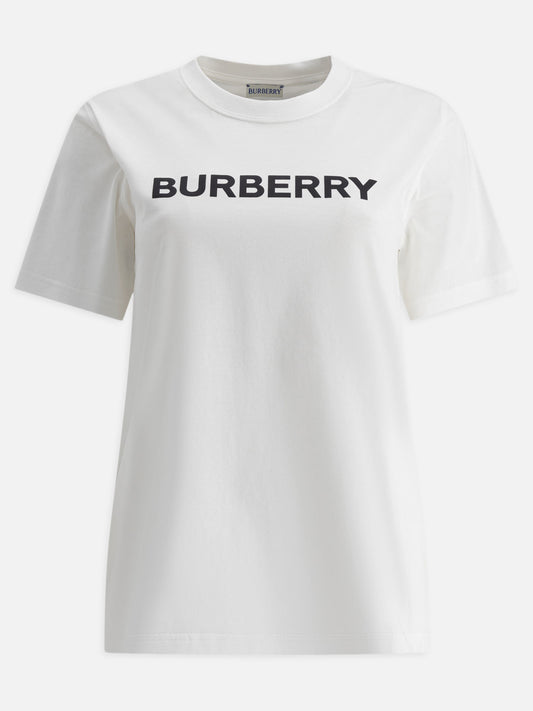 Burberry Crew-neck T-shirt with logo 10269970_XS White 1