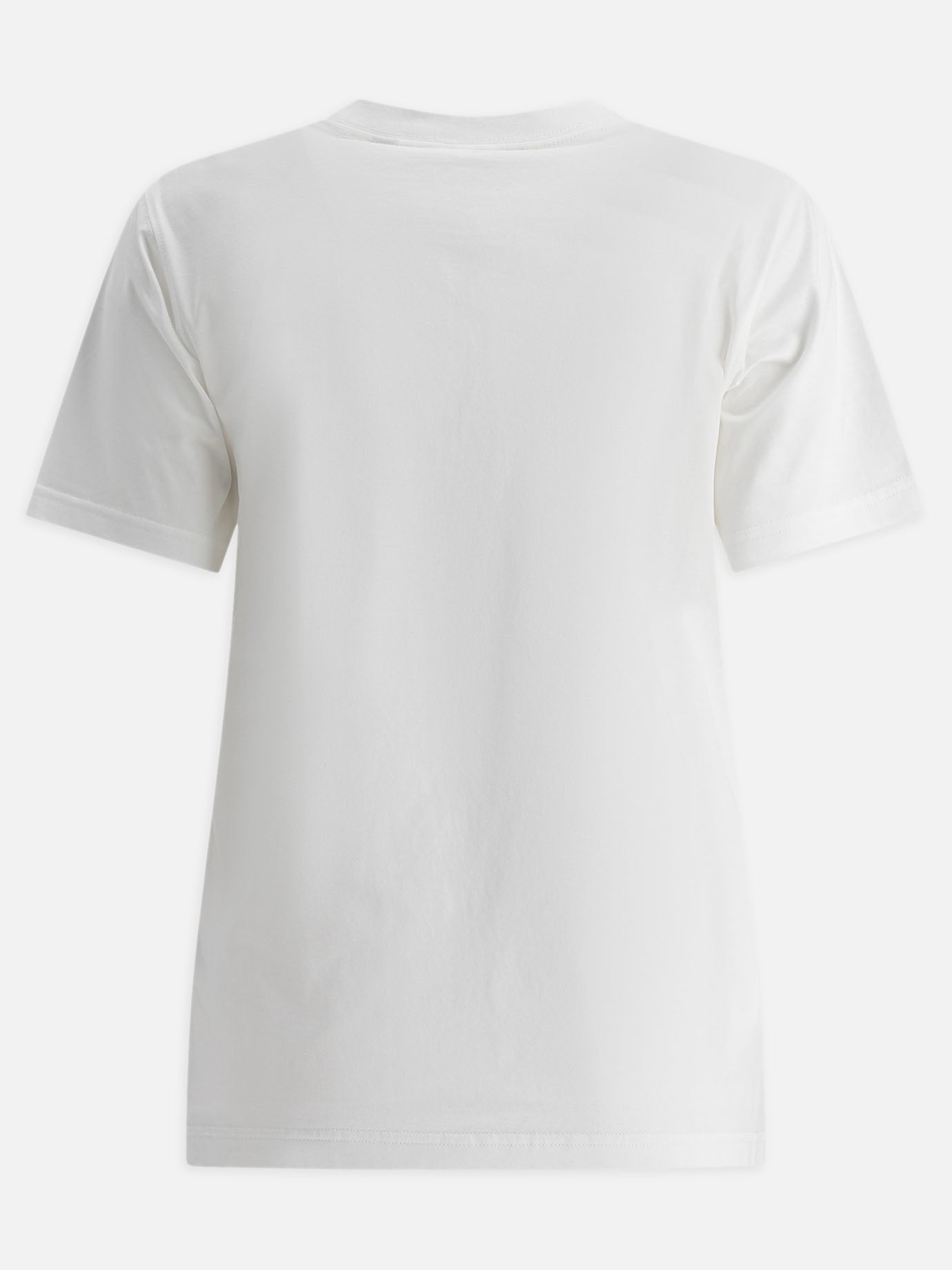 Burberry T-shirt girocollo con logo 10269970_XS White thumbnail_2