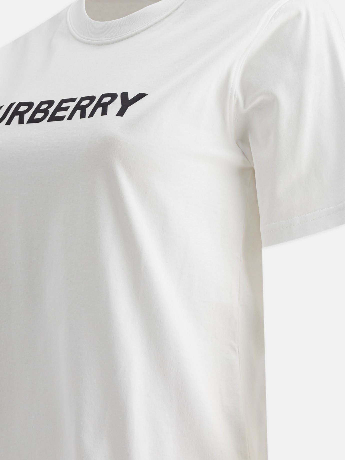 Burberry Crew-neck T-shirt with logo White