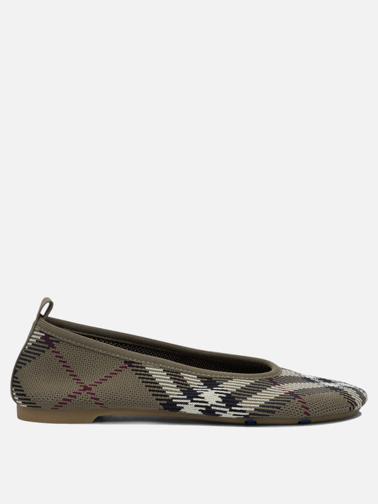 Burberry "Baby" ballet flats 17879601_38 Grey 1