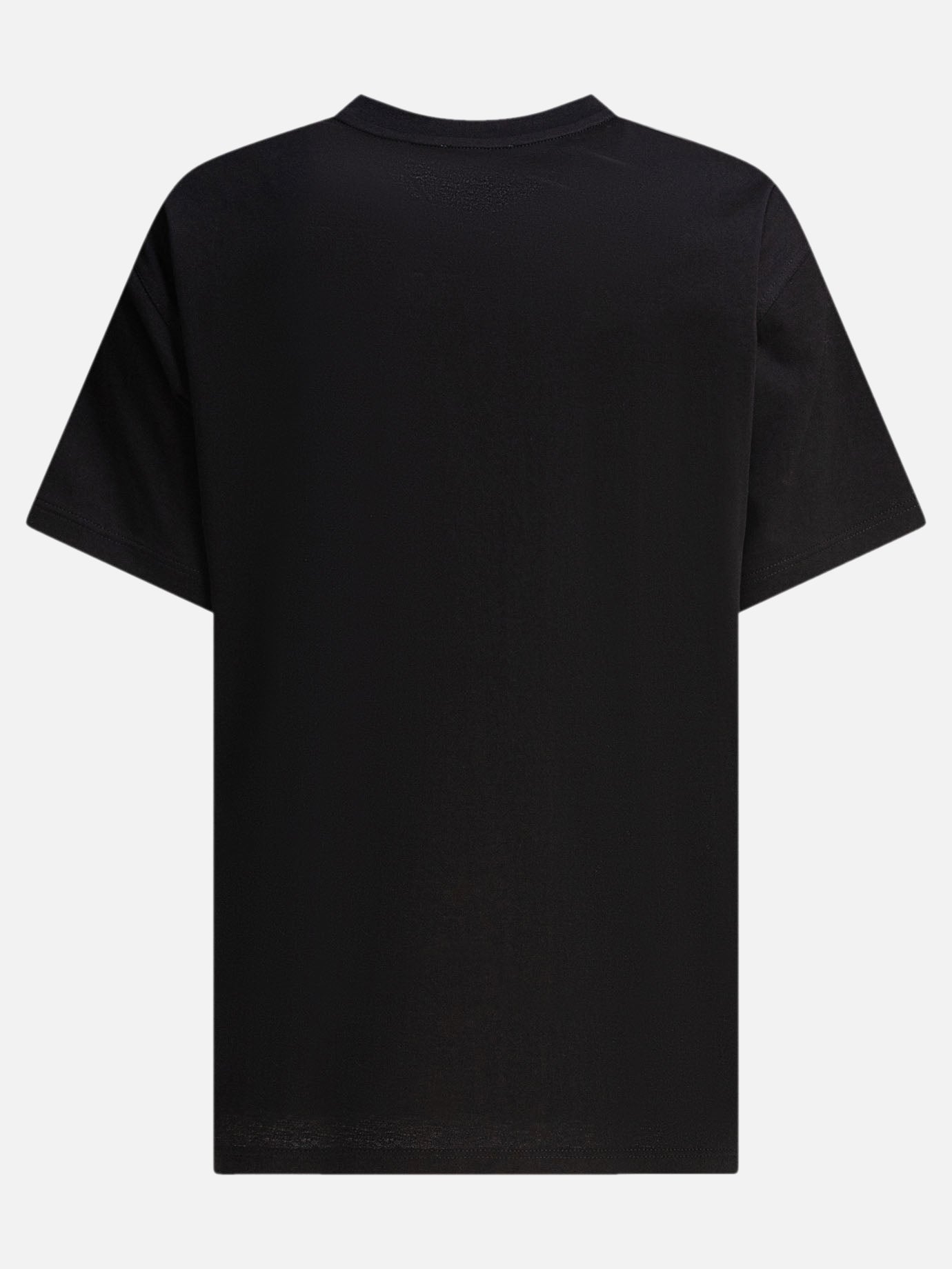 Burberry Cotton crew neck T-shirt 12827573_XS Black thumbnail_2