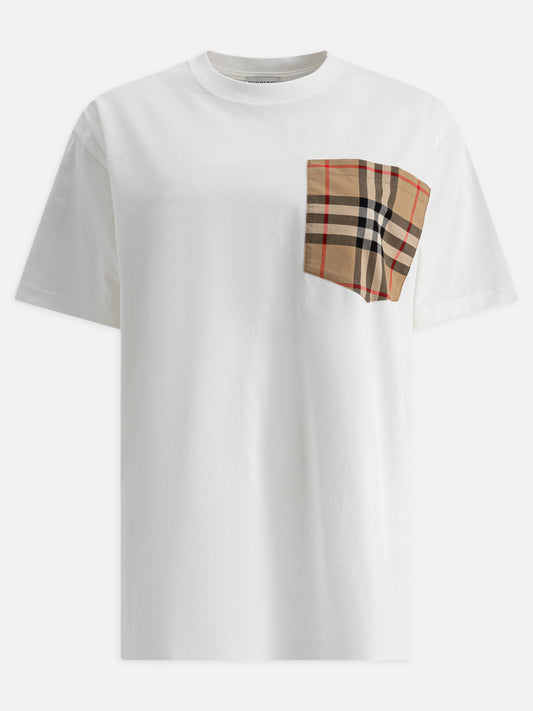 Burberry Cotton crew neck T-shirt 11625183_XS White 1