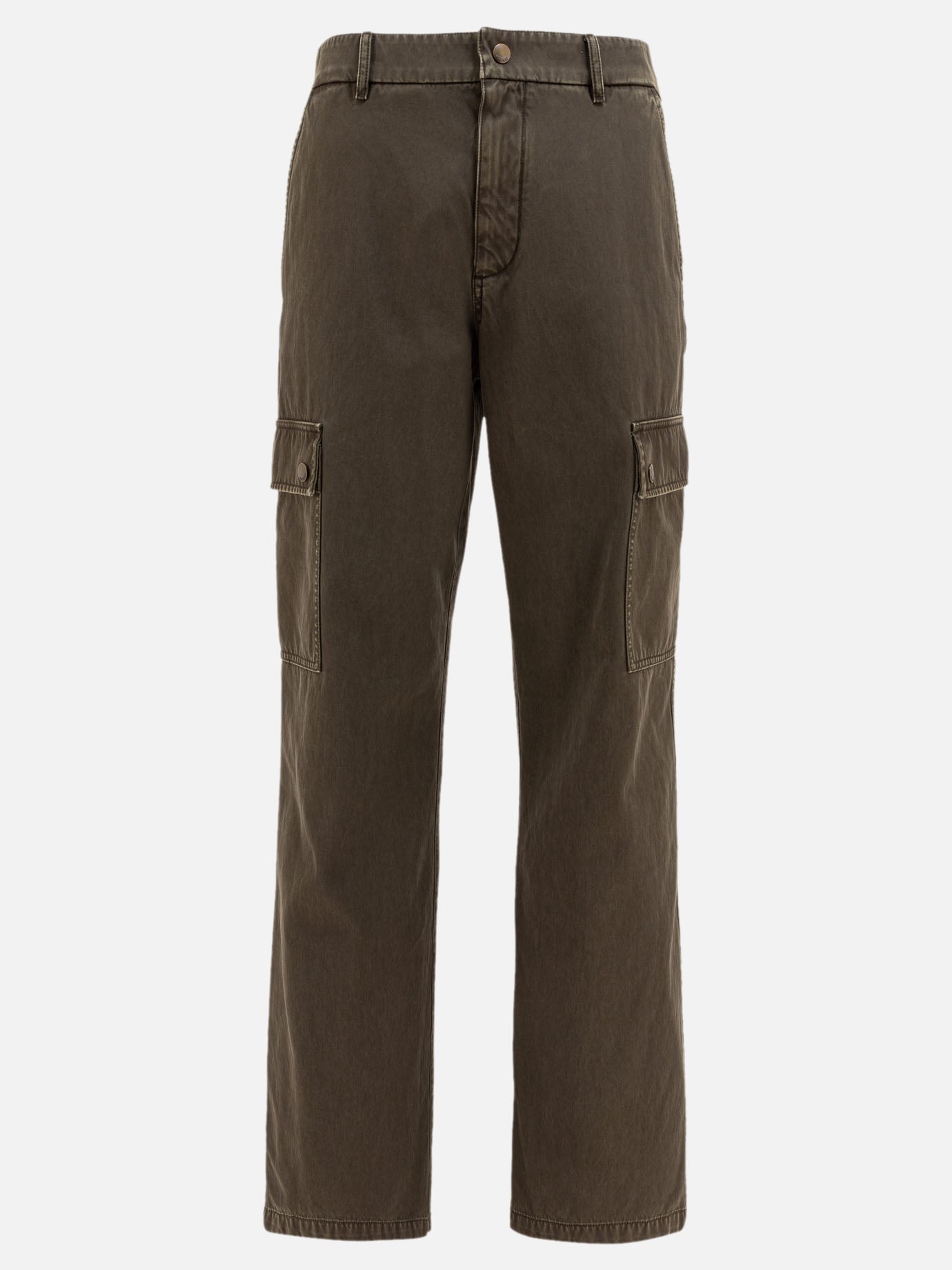 Burberry Gabardine cargo trousers Brown