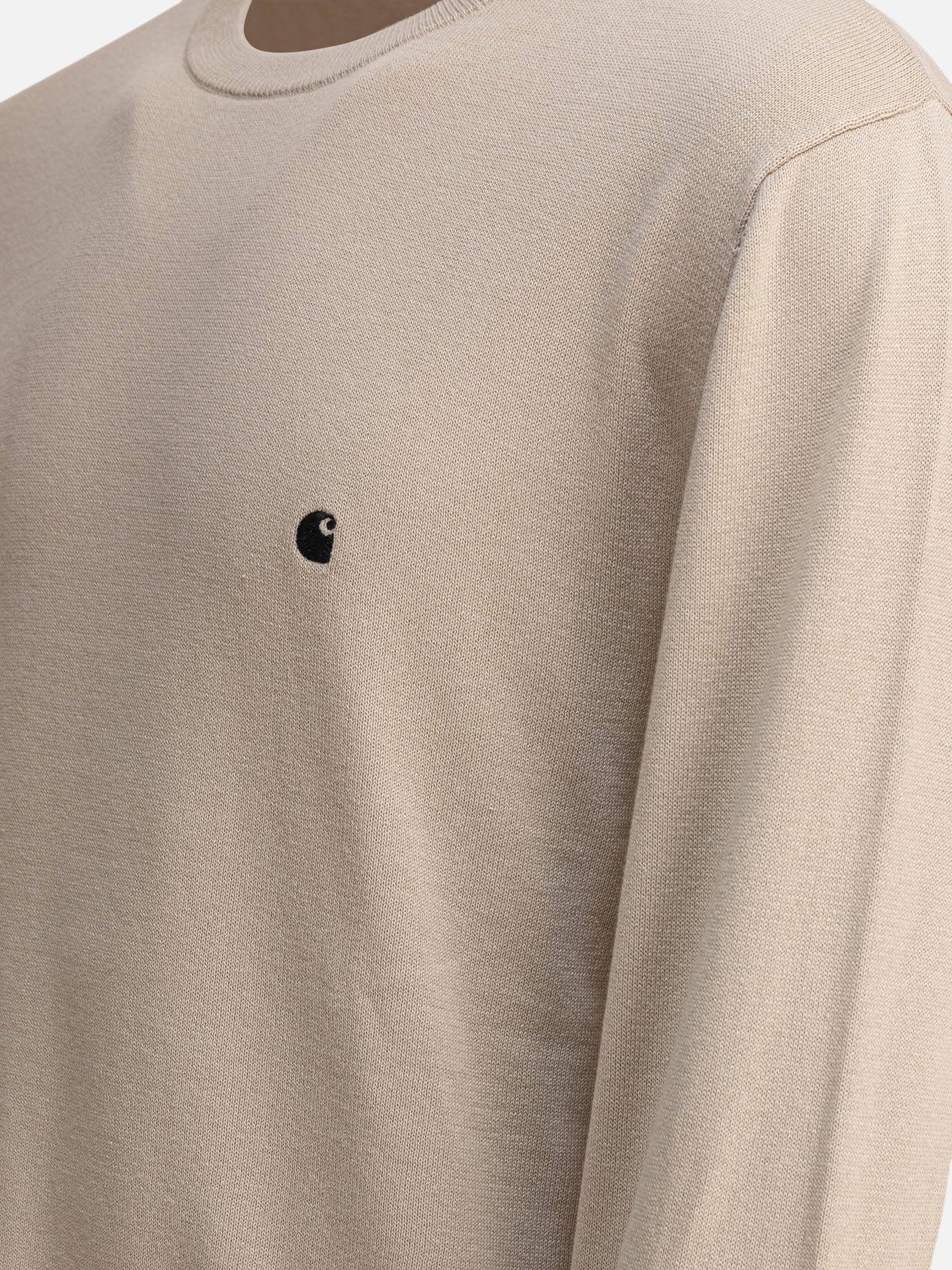 Crewneck sweaters Logo  Beige - Carhartt WIP Men | PDP | VIETTI Online Store | Zoom-Modal_4

