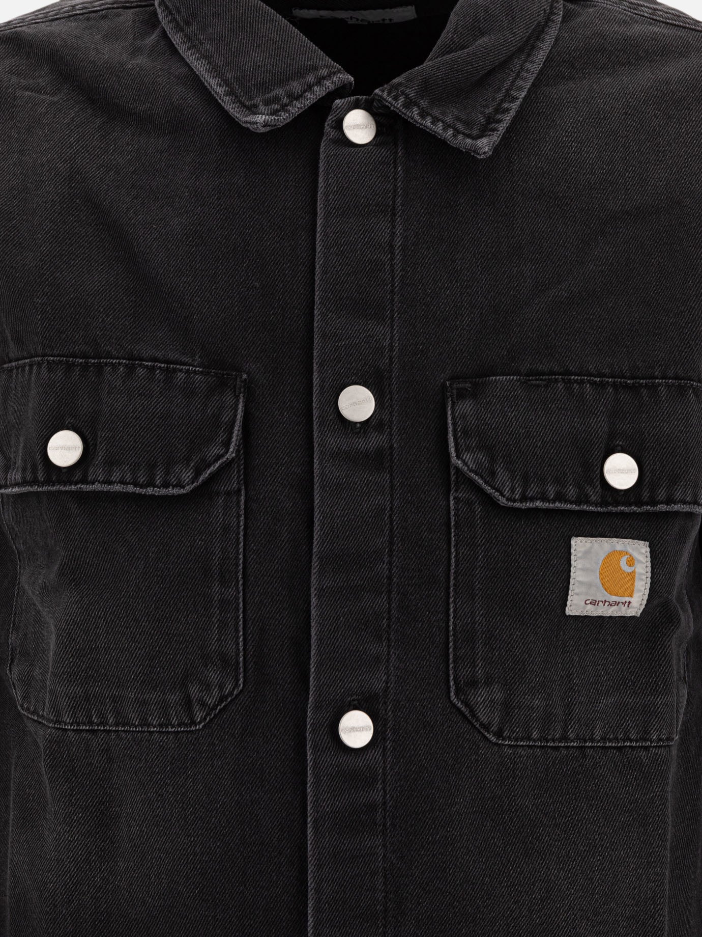 Giacche overshirt Logo  Nero - Carhartt WIP Uomo | PDP | VIETTI Online Store | thumbnail_3