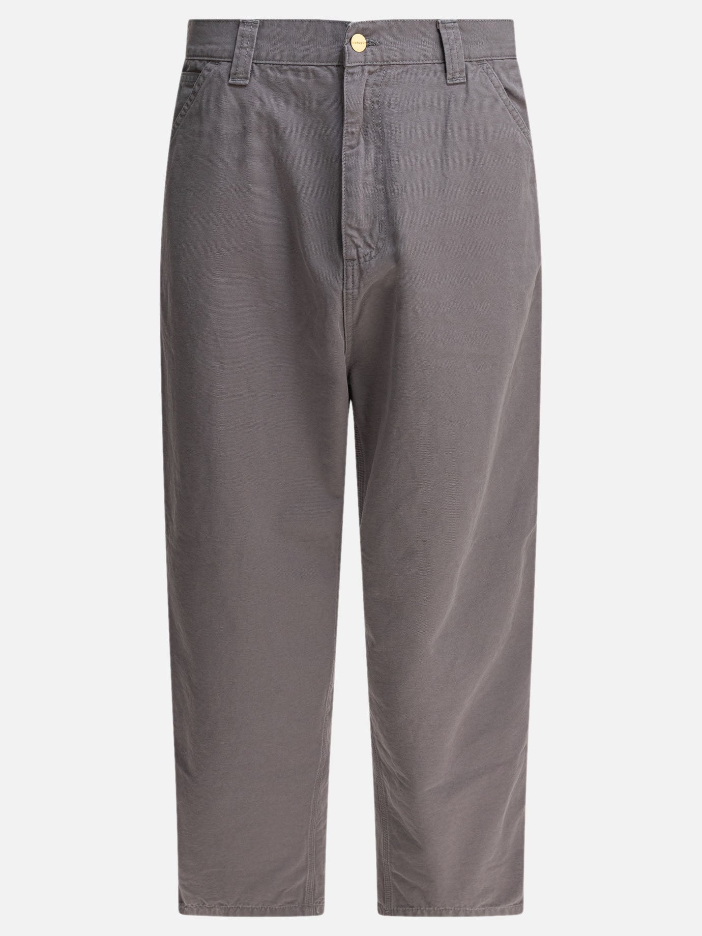 Pantaloni da lavoro Solid colour  Grigio - Carhartt WIP Uomo | PDP | VIETTI Online Store | Zoom-Modal
