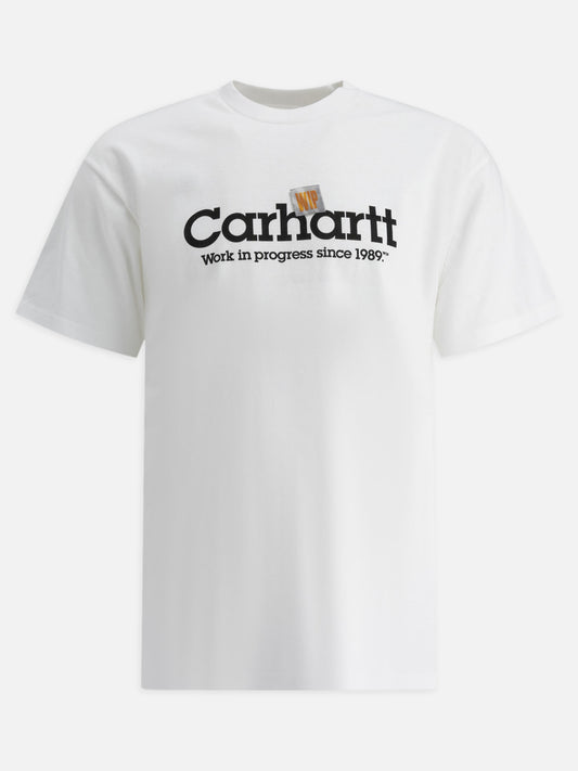 Carhartt WIP T-shirt "S/S Label Script" 14571344_S White 1