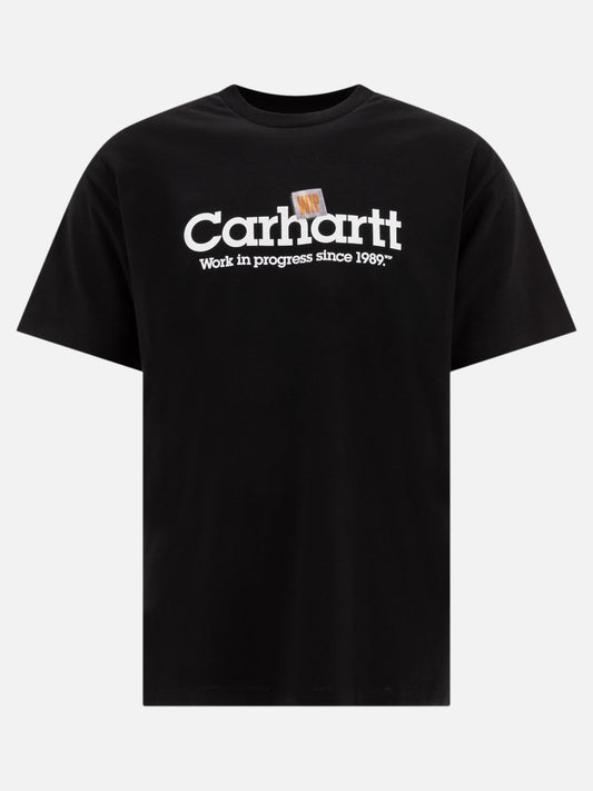 Carhartt WIP T-shirt "S/S Label Script" 16842700_S Black 1