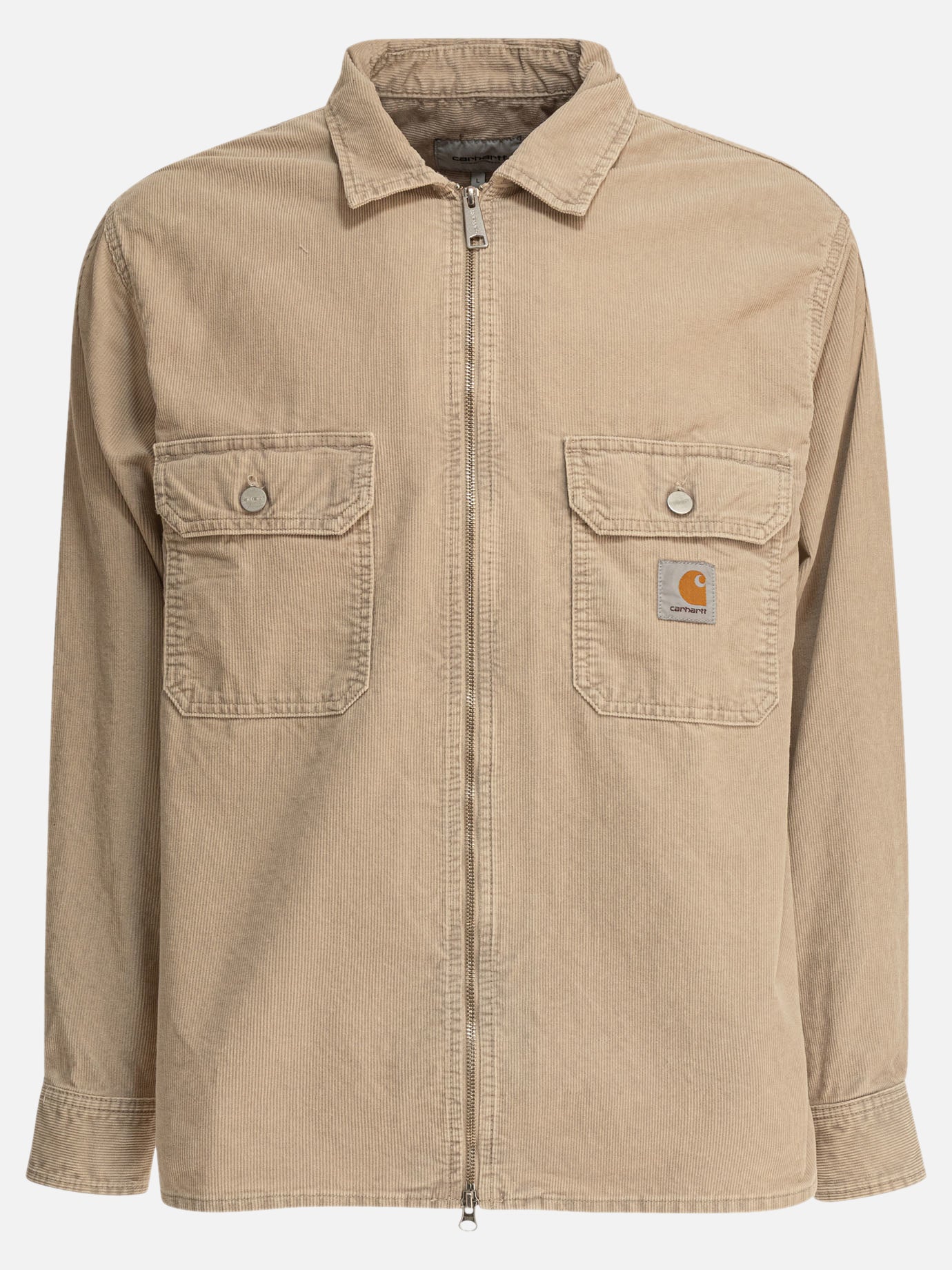 Giacche overshirt Solid colour  Beige - Carhartt WIP Uomo | PDP | VIETTI Online Store | thumbnail