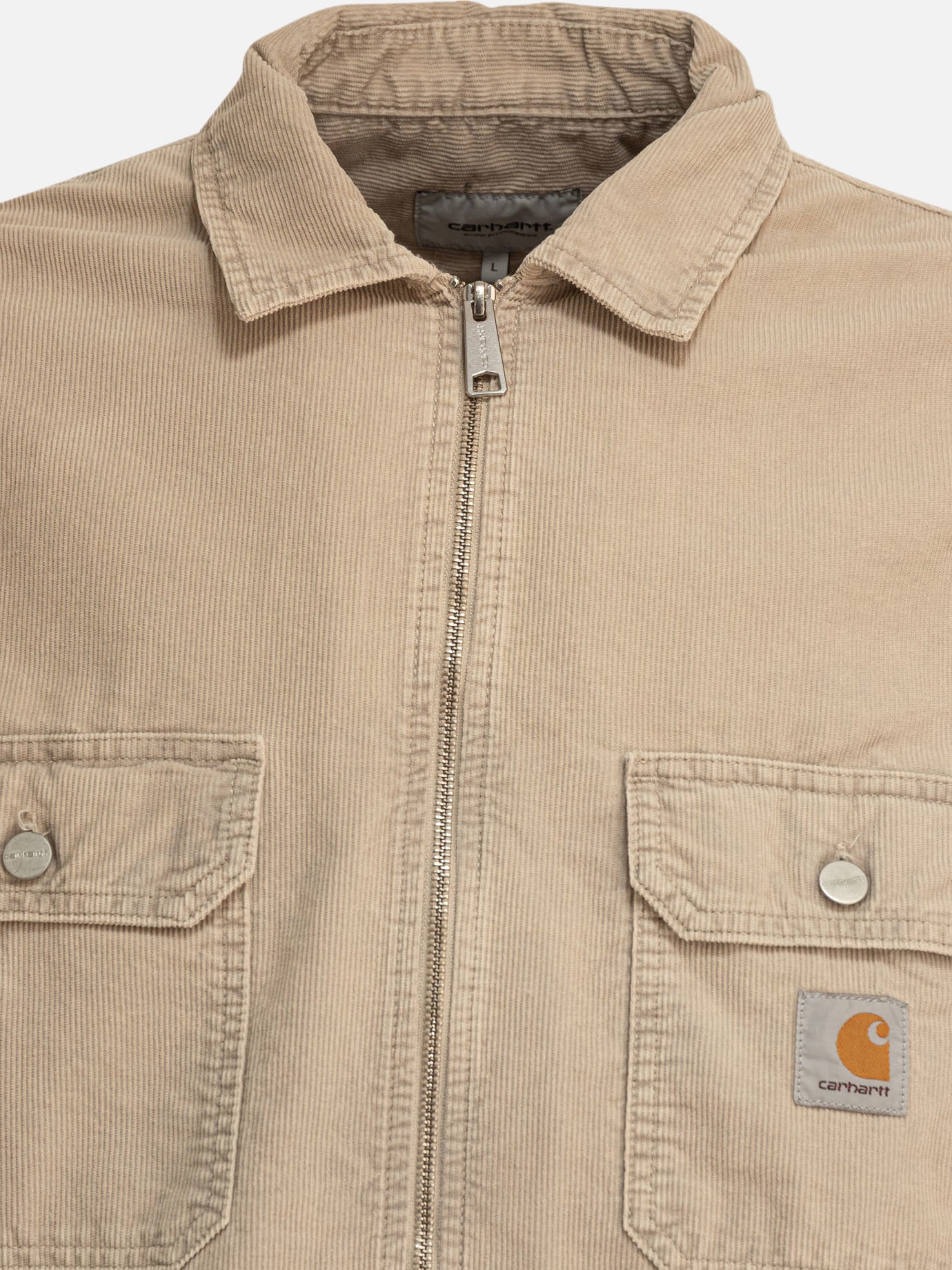 Giacche overshirt Solid colour  Beige - Carhartt WIP Uomo | PDP | VIETTI Online Store | Zoom-Modal_3
