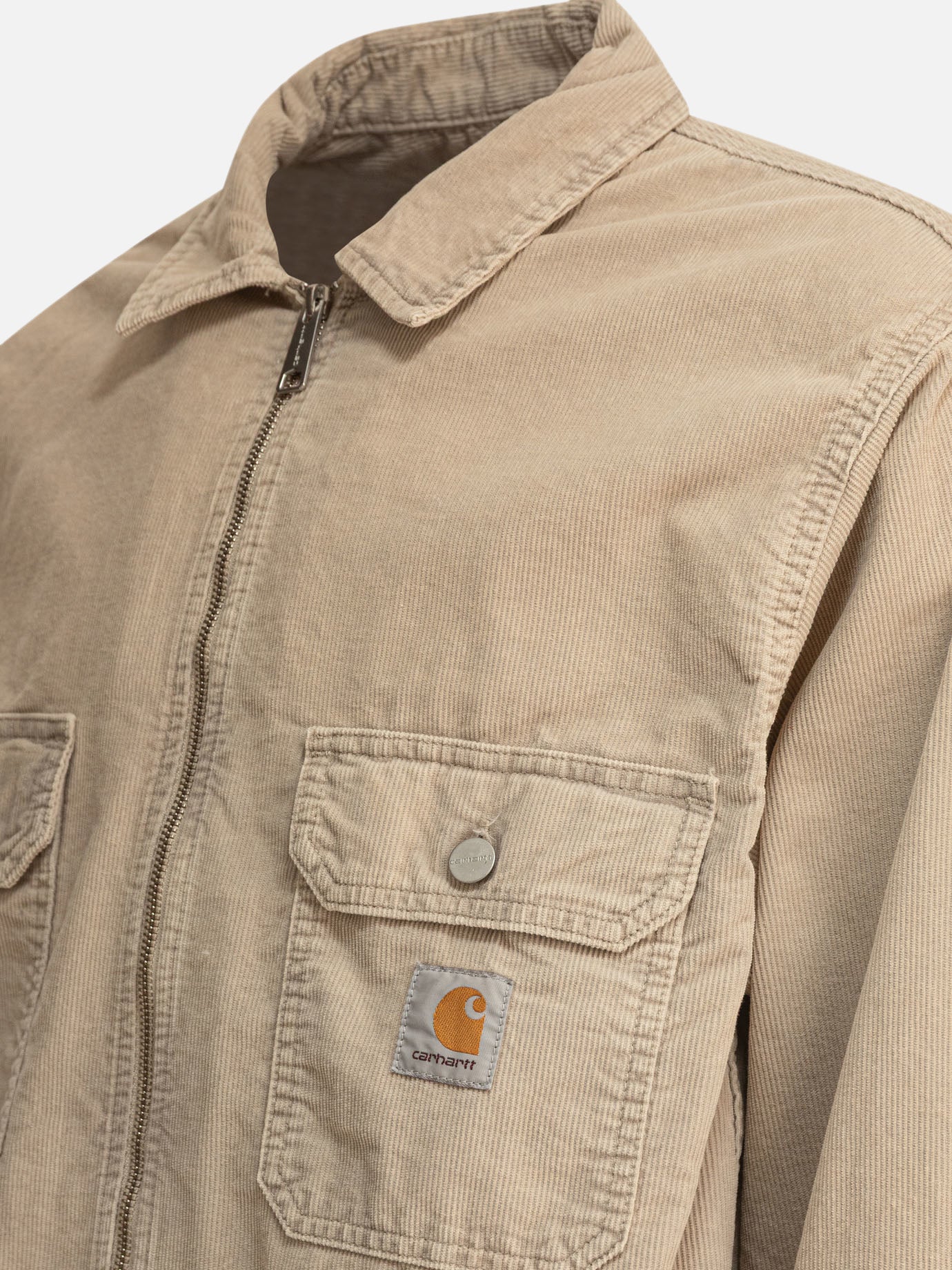 Giacche overshirt Solid colour  Beige - Carhartt WIP Uomo | PDP | VIETTI Online Store | thumbnail_4