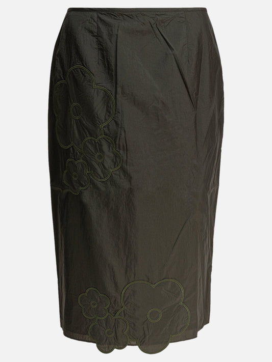 Gonne midi Solid colour  Verde - Cecilie Bahnsen Donna | PLP | VIETTI Online Store 
