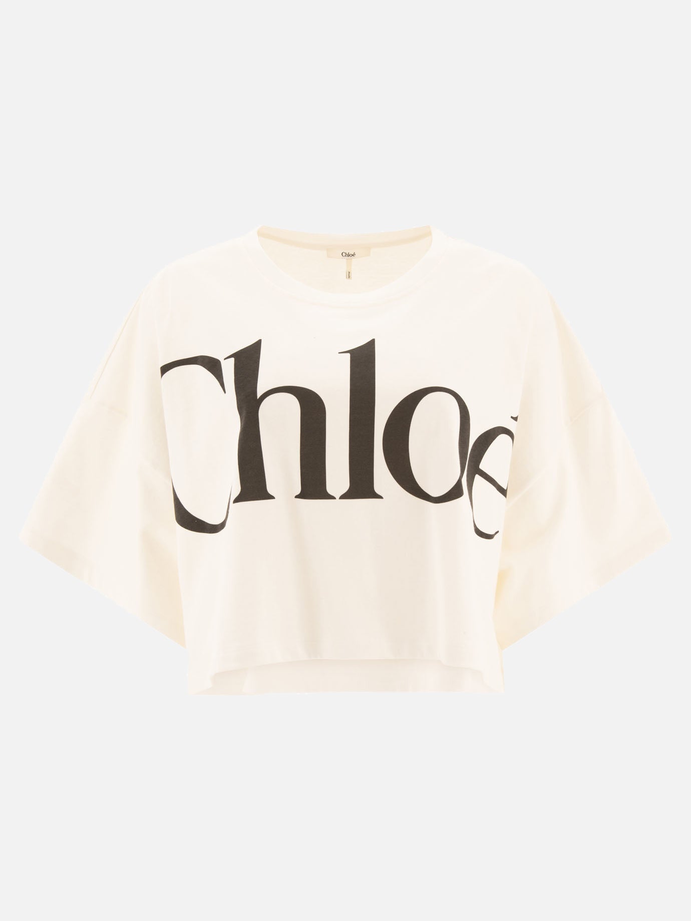 Chloé T-shirt boxy 15541430_S White thumbnail_1