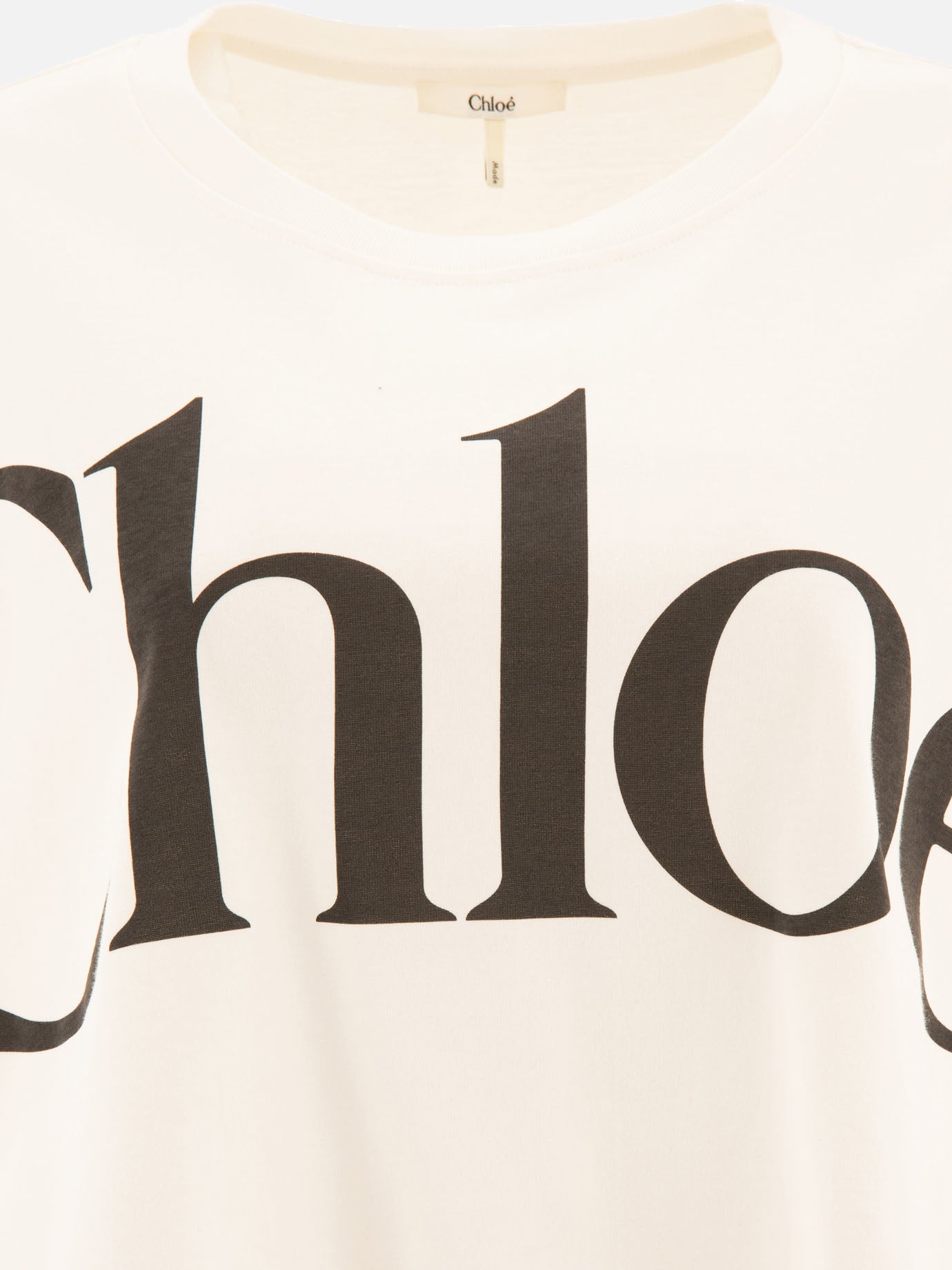 Chloé T-shirt boxy 15541430_S White thumbnail_3