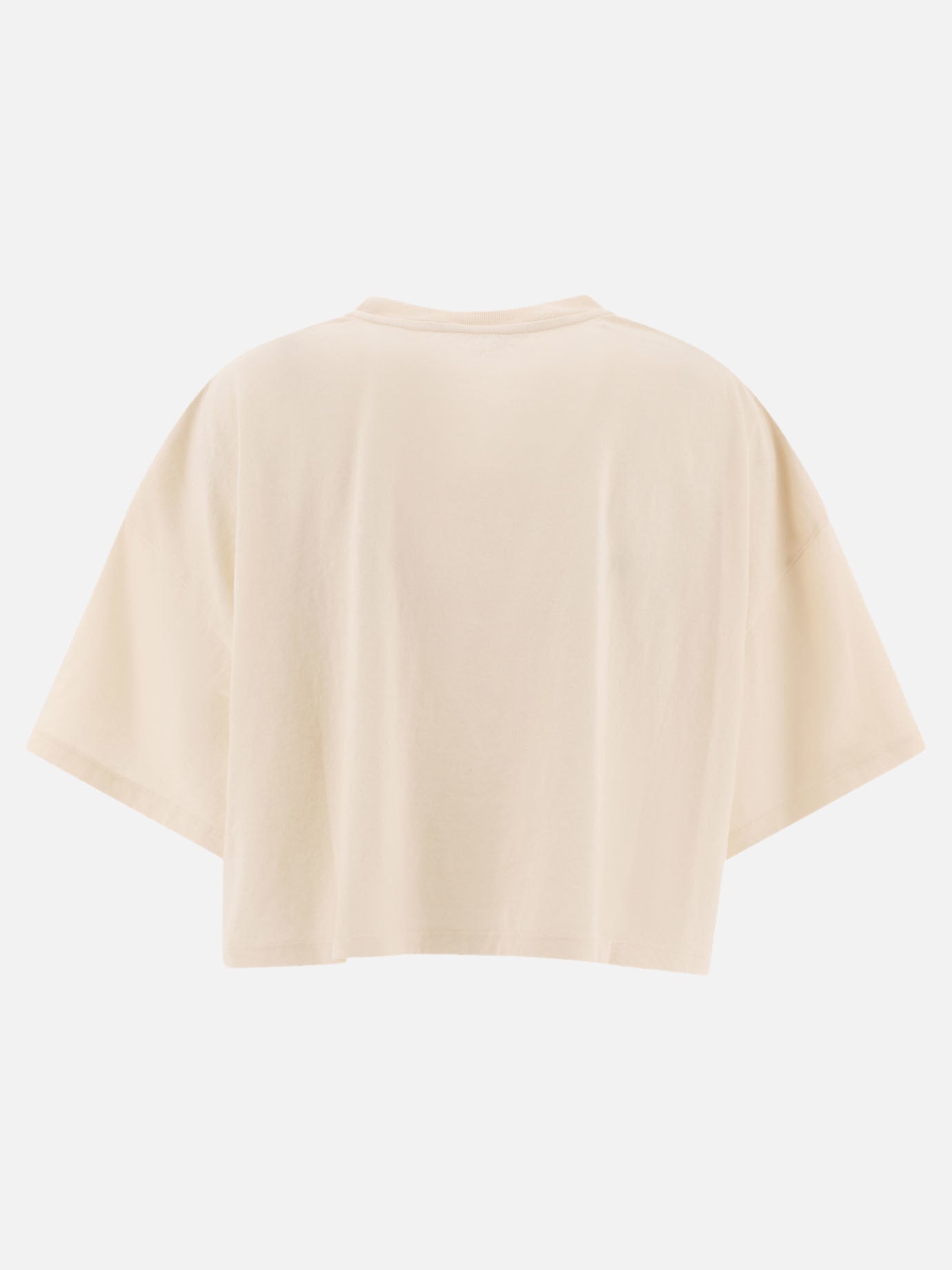 Chloé T-shirt cropped in jersey di cotone 15485884_S White thumbnail_2