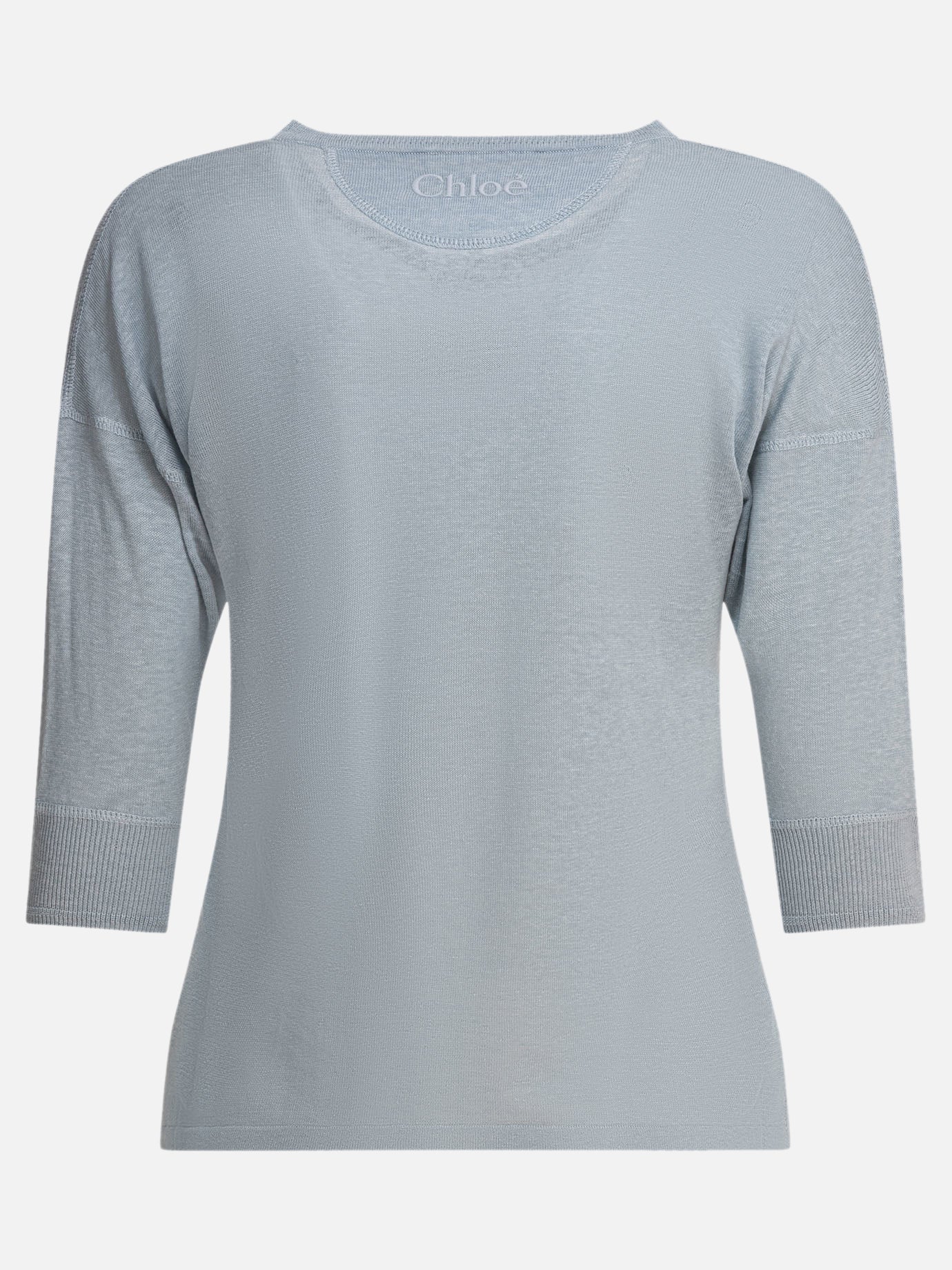 Chloé Camicia &quot;Henley&quot; 11769463_M Blue thumbnail_2