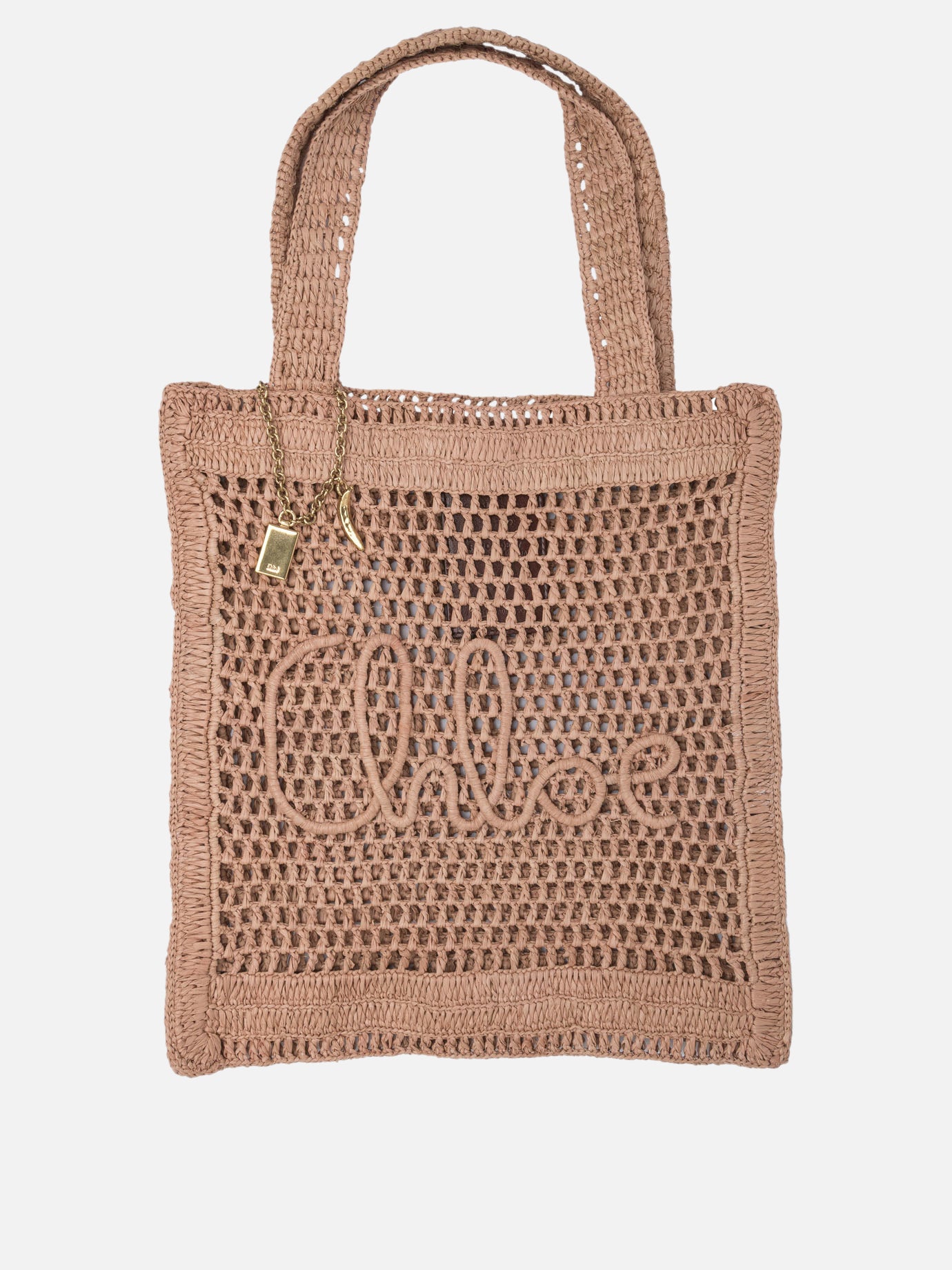 Medium bags Logo  Beige - Chloé Women | PDP | VIETTI Online Store | Zoom-Modal
