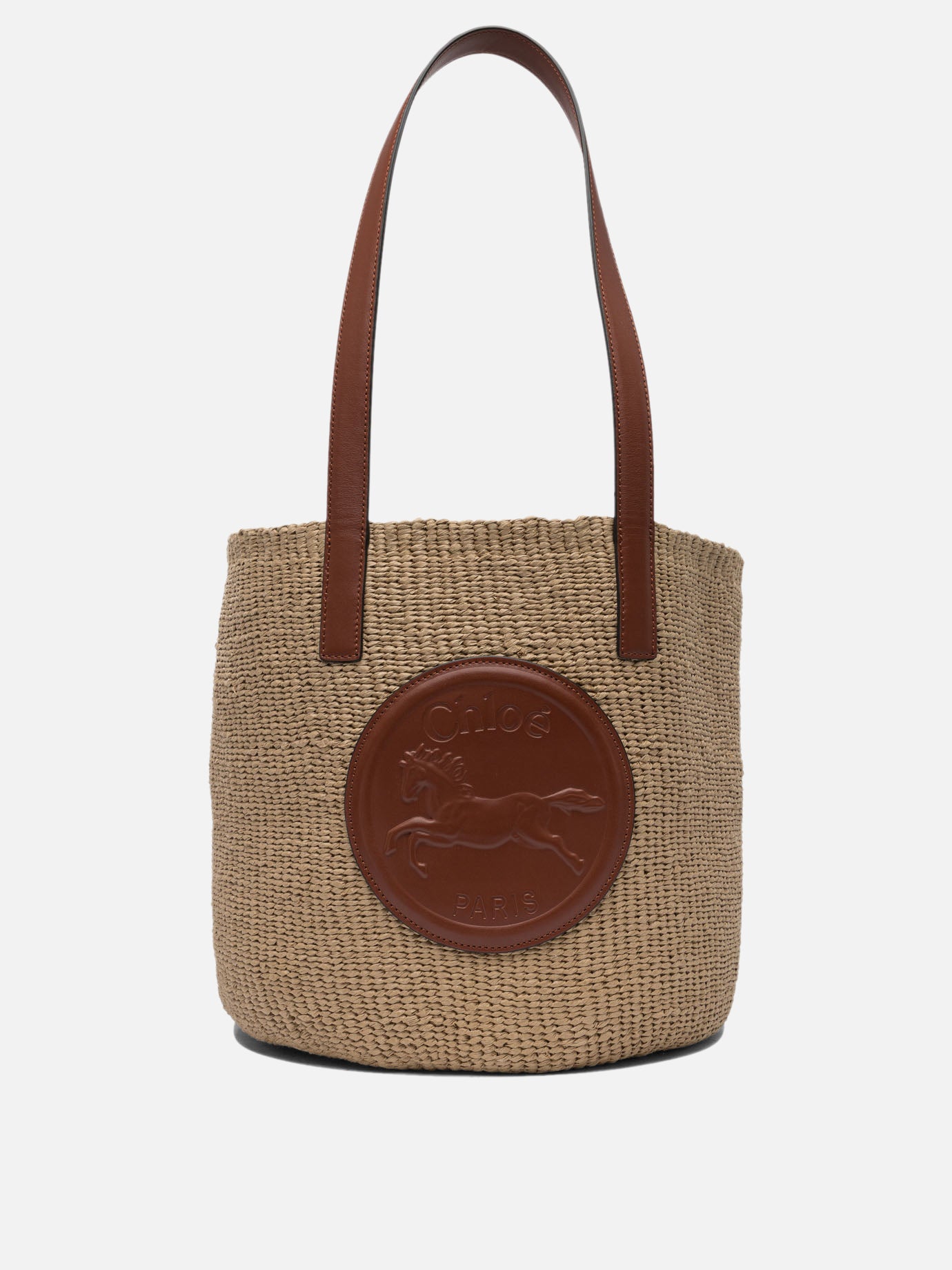 Chloé Borsa a secchiello &quot;Horse Medal&quot; 13431826_UNI Brown thumbnail_1